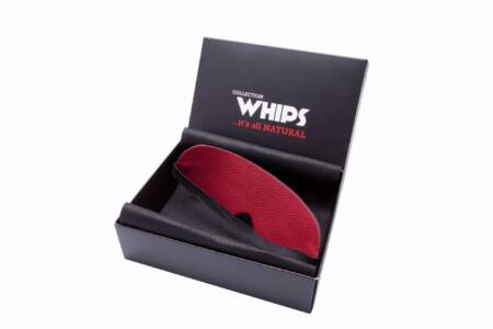 Opaska na oczy Whips Collection skórzana