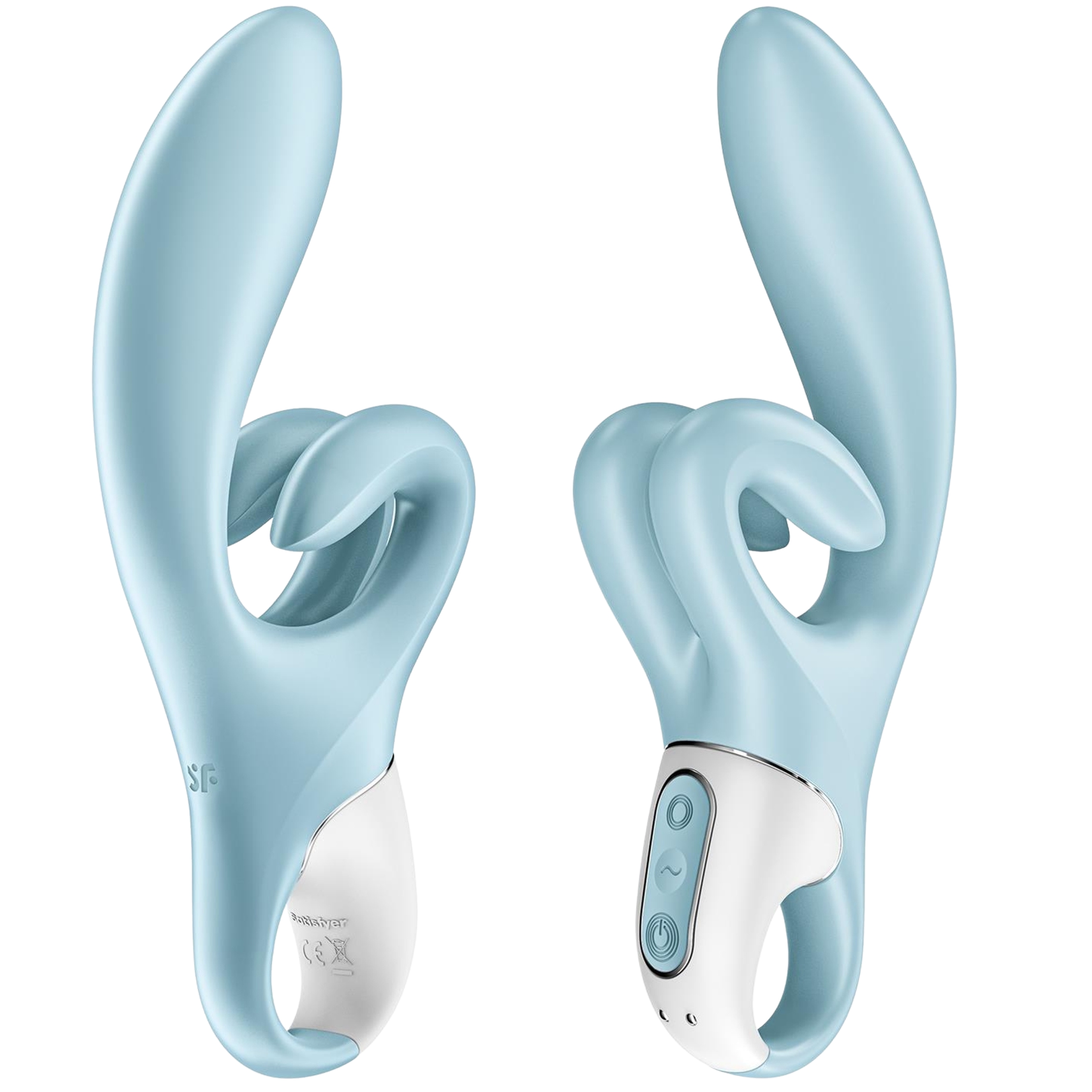 Wibrator króliczek Satisfyer Touch Me niebieski USB - obrazek 7