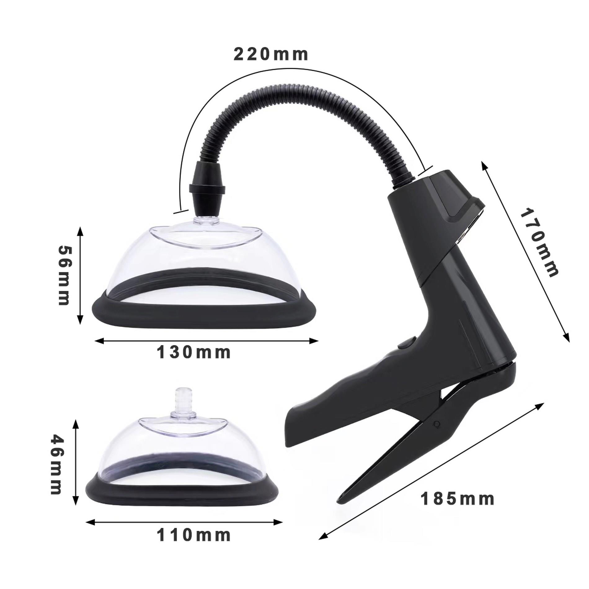 Pompka manualna silikonowa z wyświetlaczem cyfrowym B-Series Power - obrazek 3