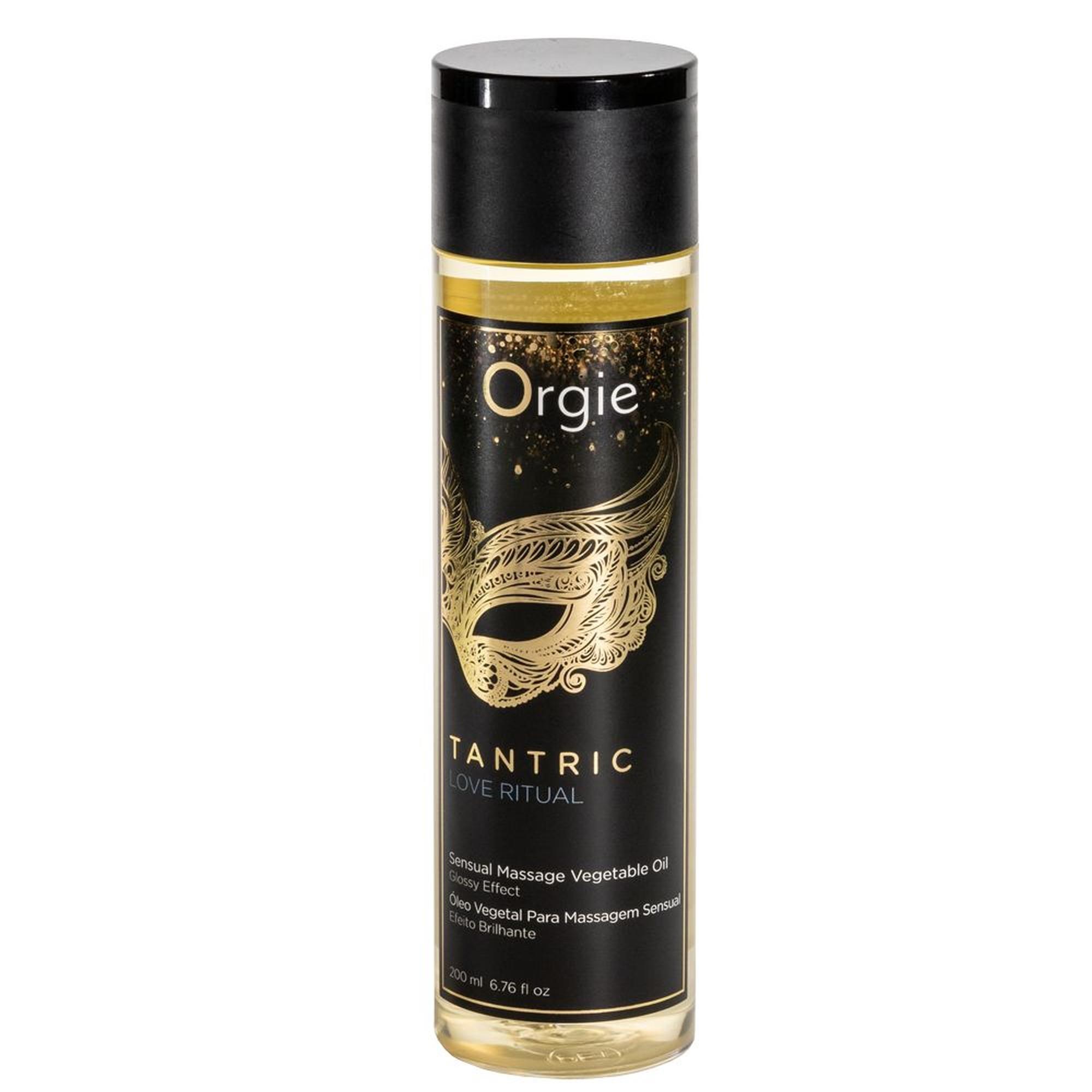 Olejek do masażu tantrycznego Orgie połyskujący 200 ml - obrazek 2