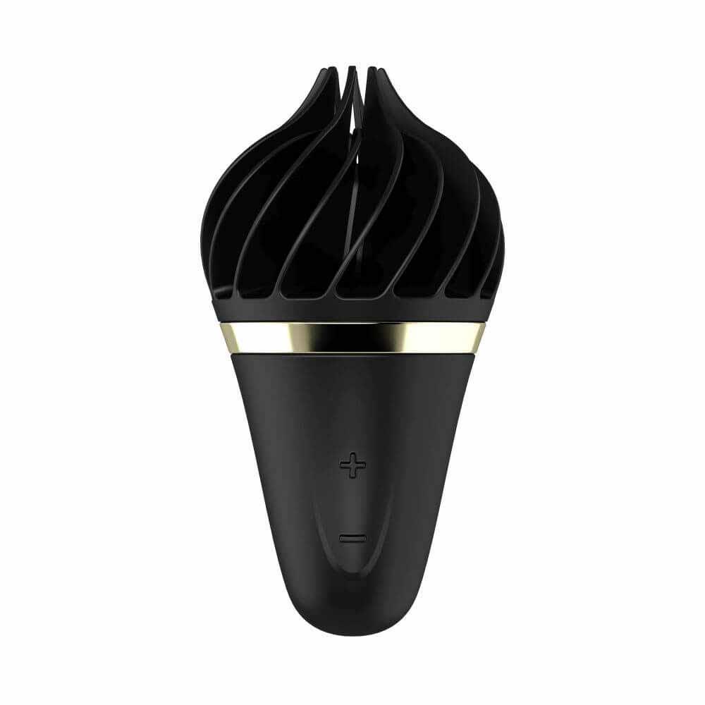 Stymulator łechtaczki obrotowy Satisfyer Sweet Treat różowy brązowy 10 cm