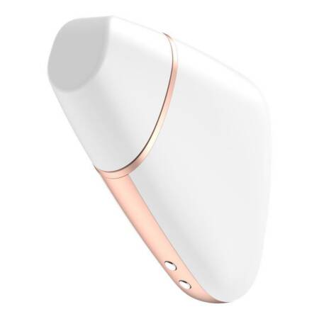 Stymulator łechtaczki Satisfyer Love Triangle biały z aplikacją