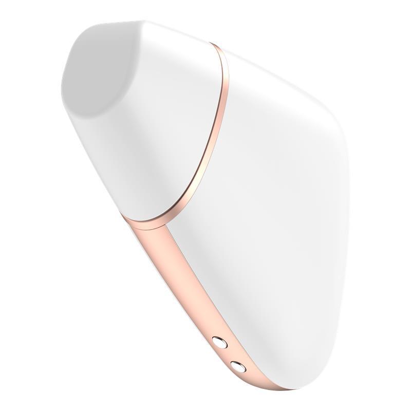 Stymulator łechtaczki Satisfyer Love Triangle biały z aplikacją