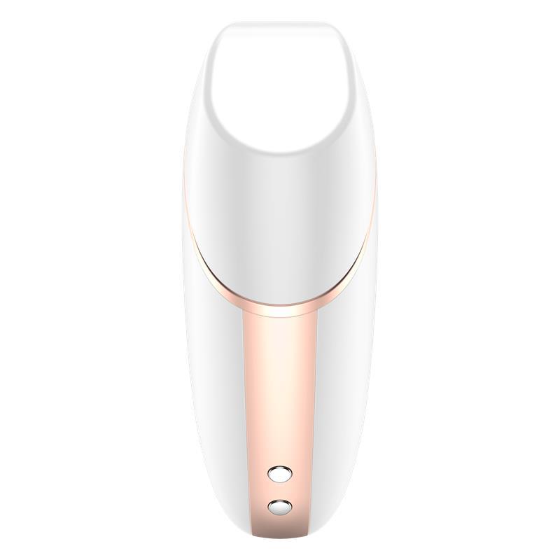 Stymulator łechtaczki Satisfyer Love Triangle biały z aplikacją - obrazek 5