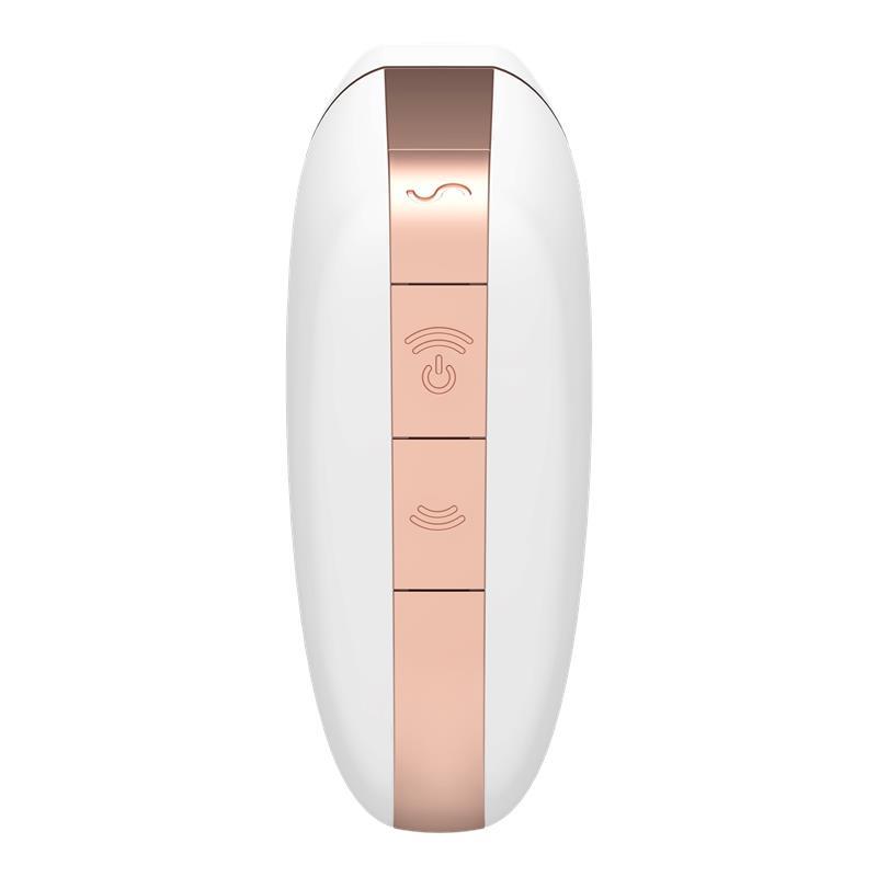 Stymulator łechtaczki Satisfyer Love Triangle biały z aplikacją - obrazek 6