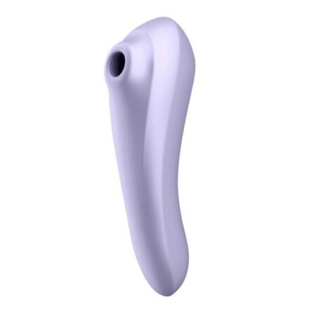 Wibrator Satisfyer Dual Pleasure fioletowy z aplikacją USB