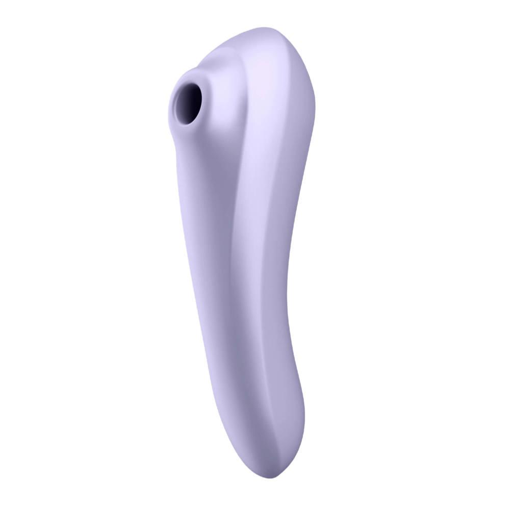 Wibrator Satisfyer Dual Pleasure fioletowy z aplikacją USB