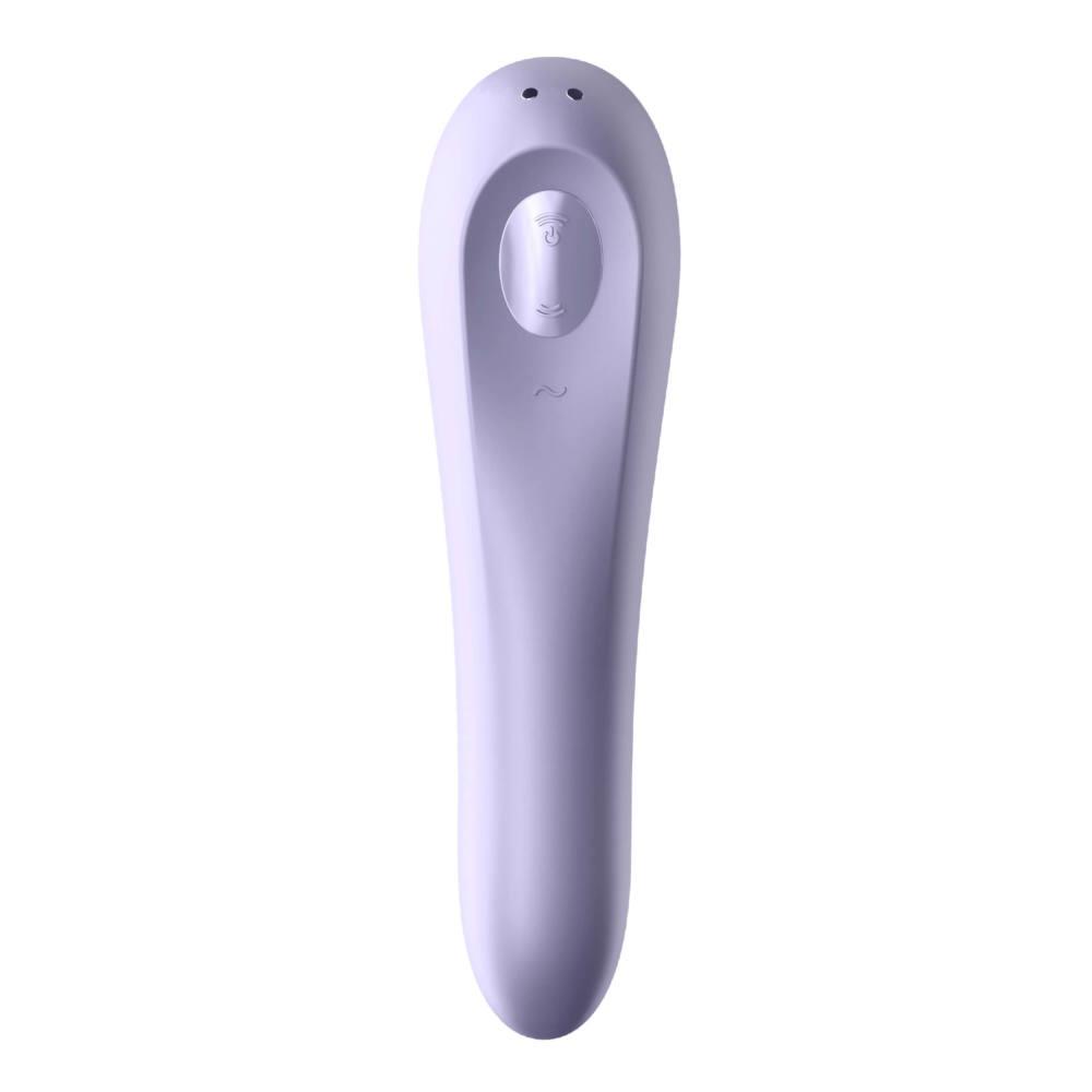 Wibrator Satisfyer Dual Pleasure fioletowy z aplikacją USB - obrazek 3
