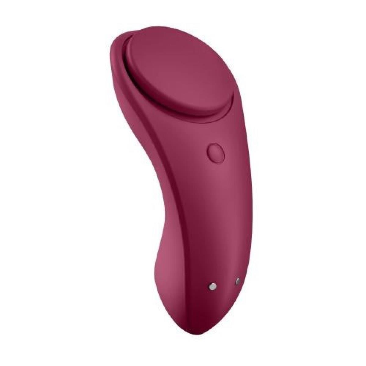 Stymulator łechtaczki Satisfyer Sexy Secret do majtek czerwony