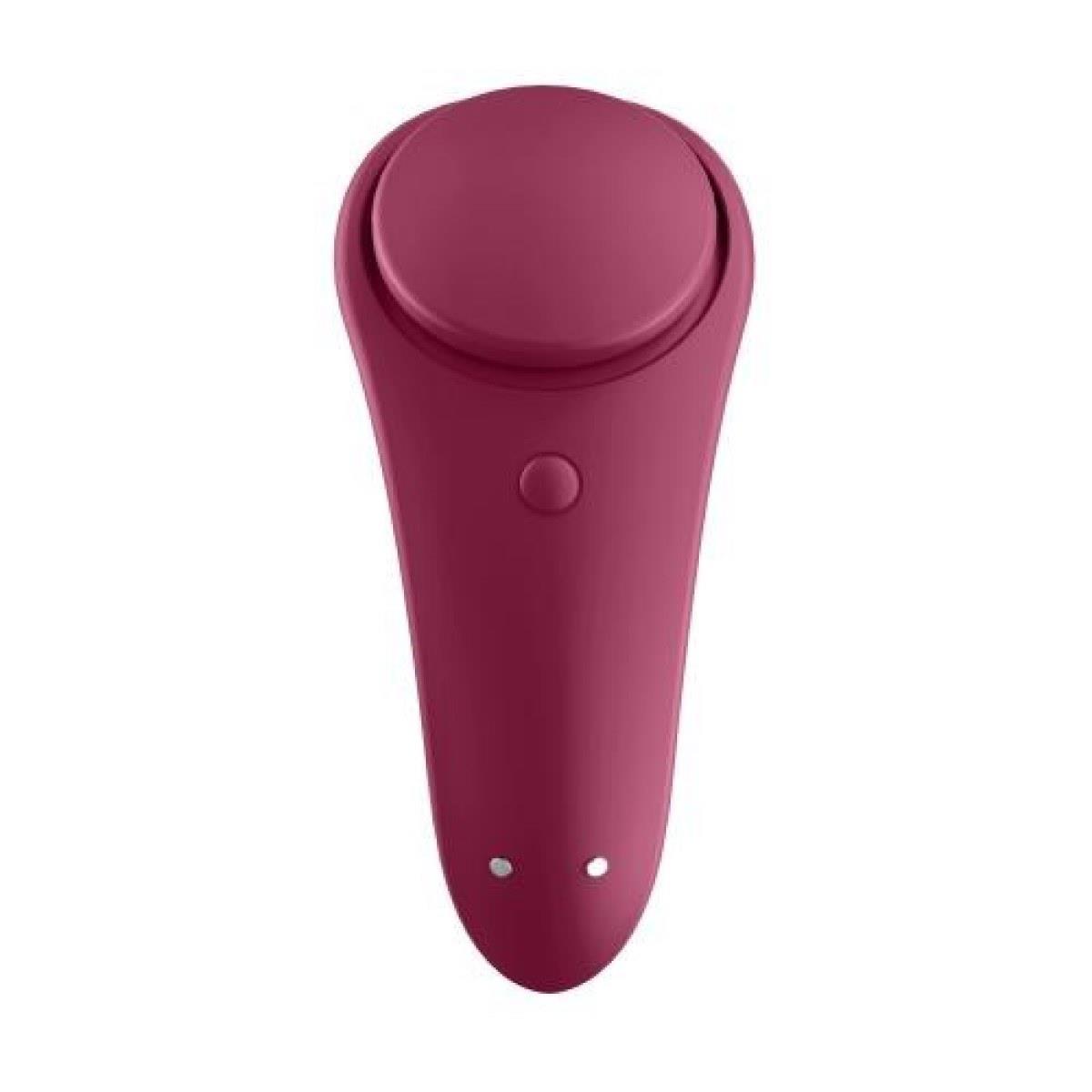 Stymulator łechtaczki Satisfyer Sexy Secret do majtek czerwony - obrazek 3