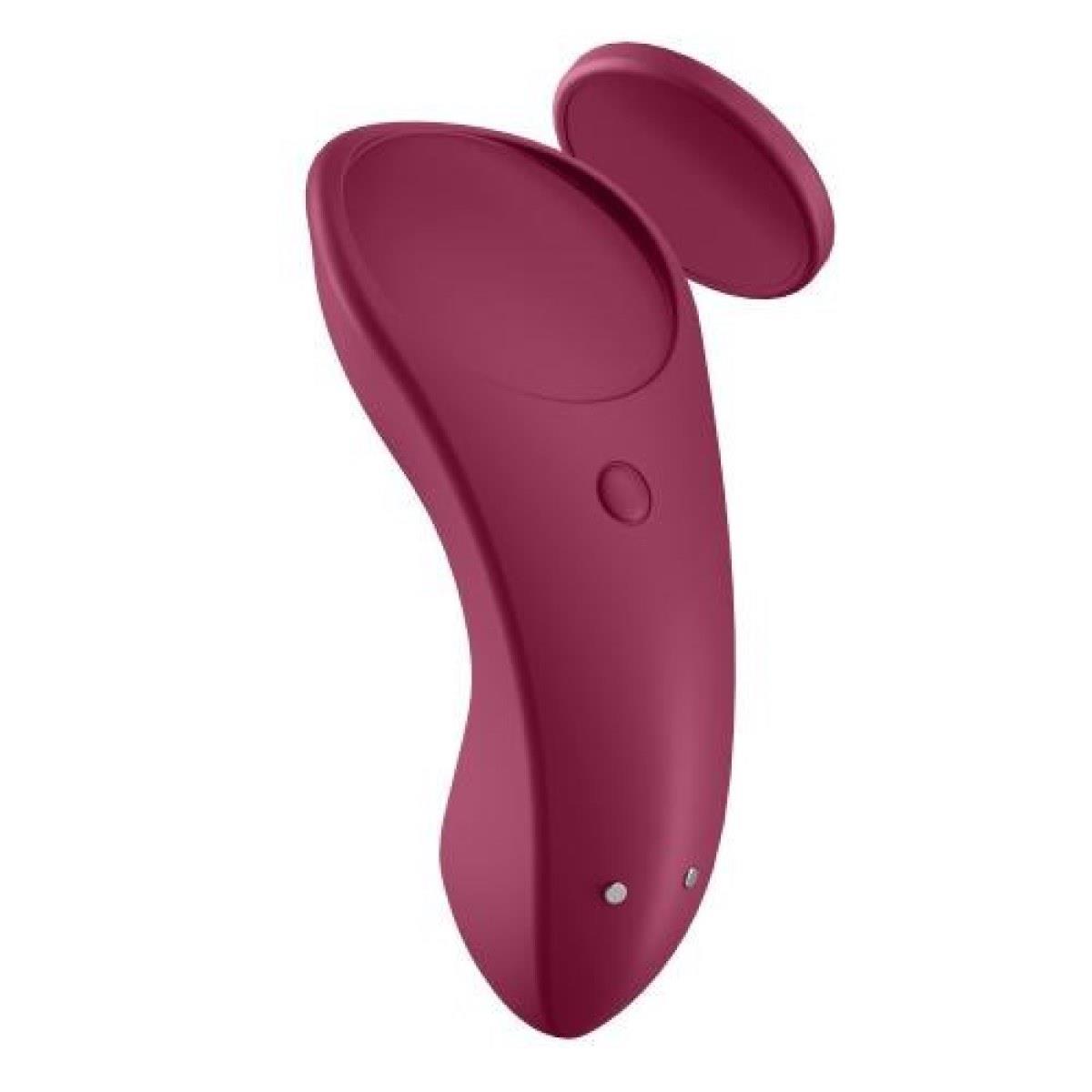 Stymulator łechtaczki Satisfyer Sexy Secret do majtek czerwony - obrazek 5