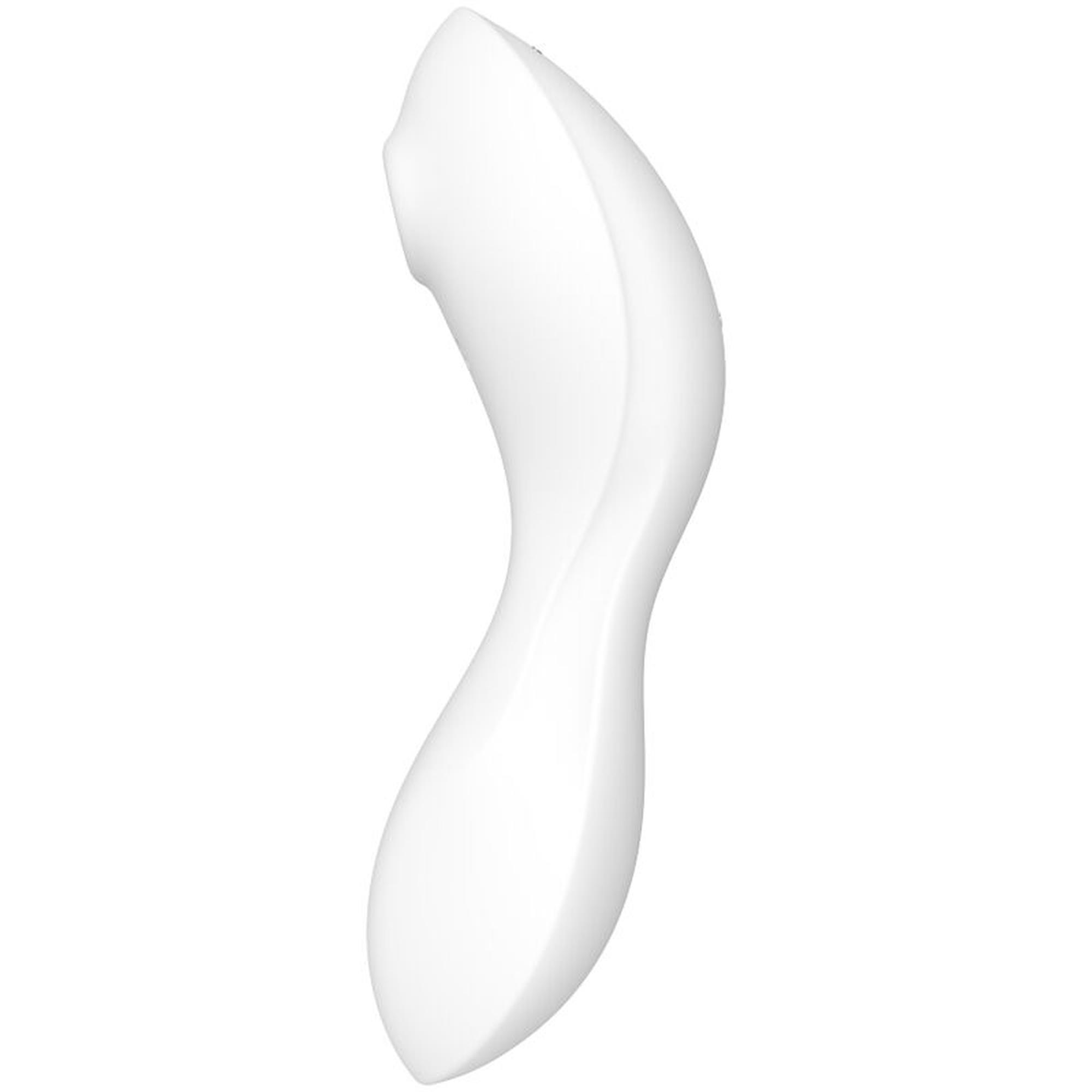 Stymulator łechtaczki silikonowy Satisfyer Curvy Trinity 5 biały - obrazek 2