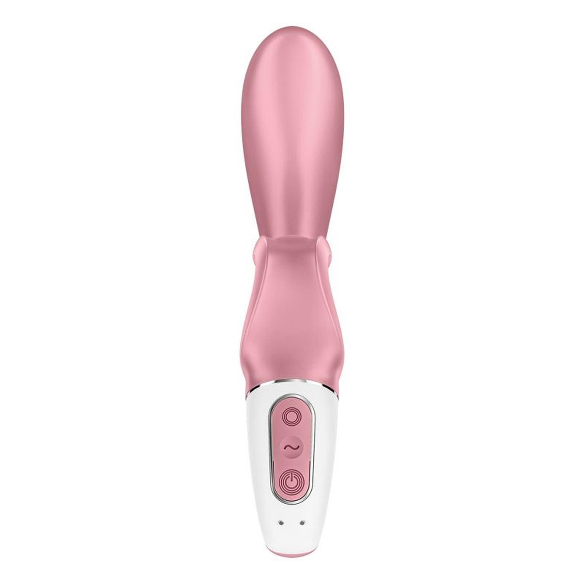 Wibrator punktu G Satisfyer Hug Me różowy silikonowy z aplikacją USB - obrazek 6