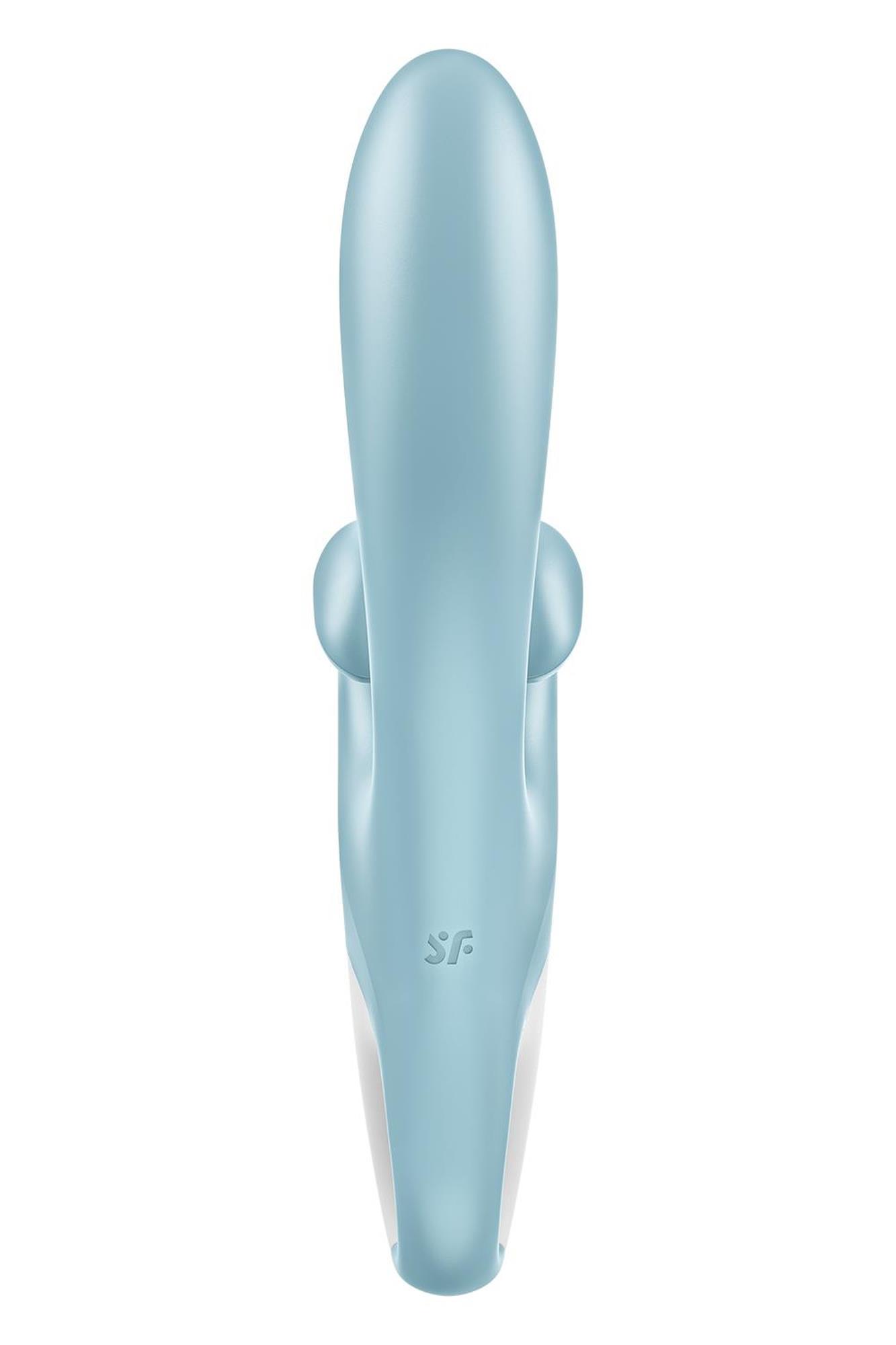 Wibrator króliczek Satisfyer Touch Me niebieski USB - obrazek 9