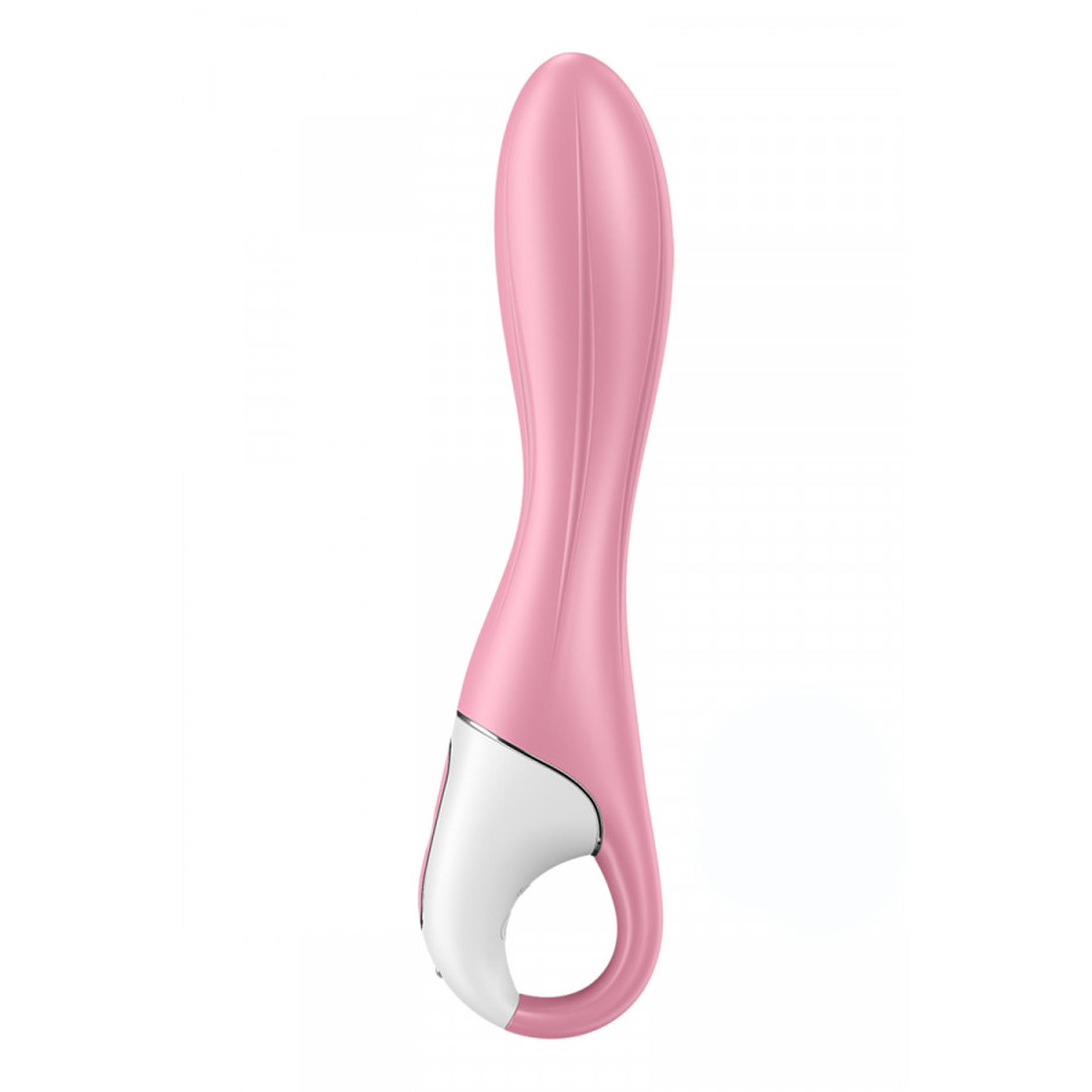 Wibrator nadmuchiwany Satisfyer Air Pump 2 jasnoczerwony USB 21 cm