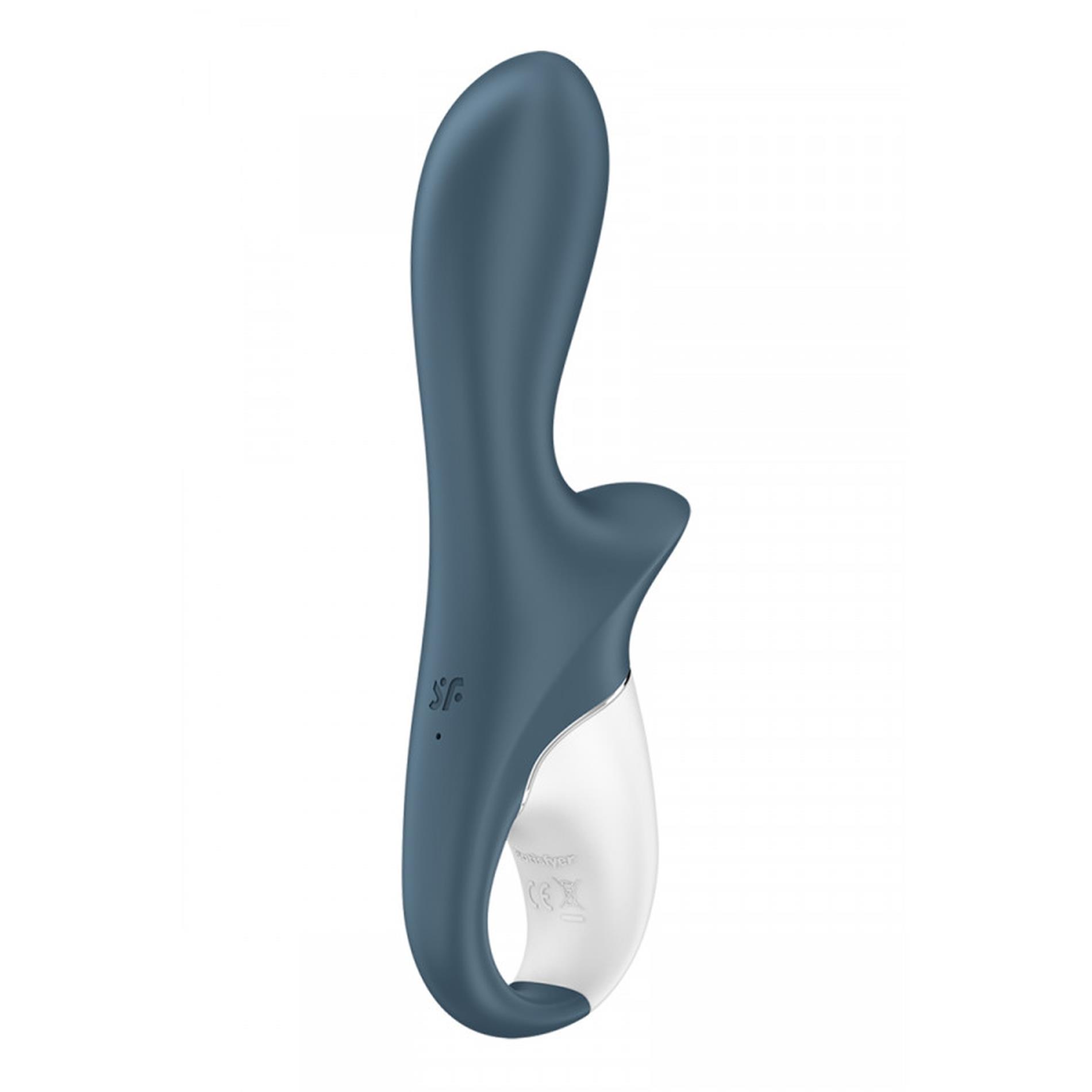 Nadmuchiwany wibrator analny Satisfyer Air Pump Booty 2 ciemnoszary USB - obrazek 4