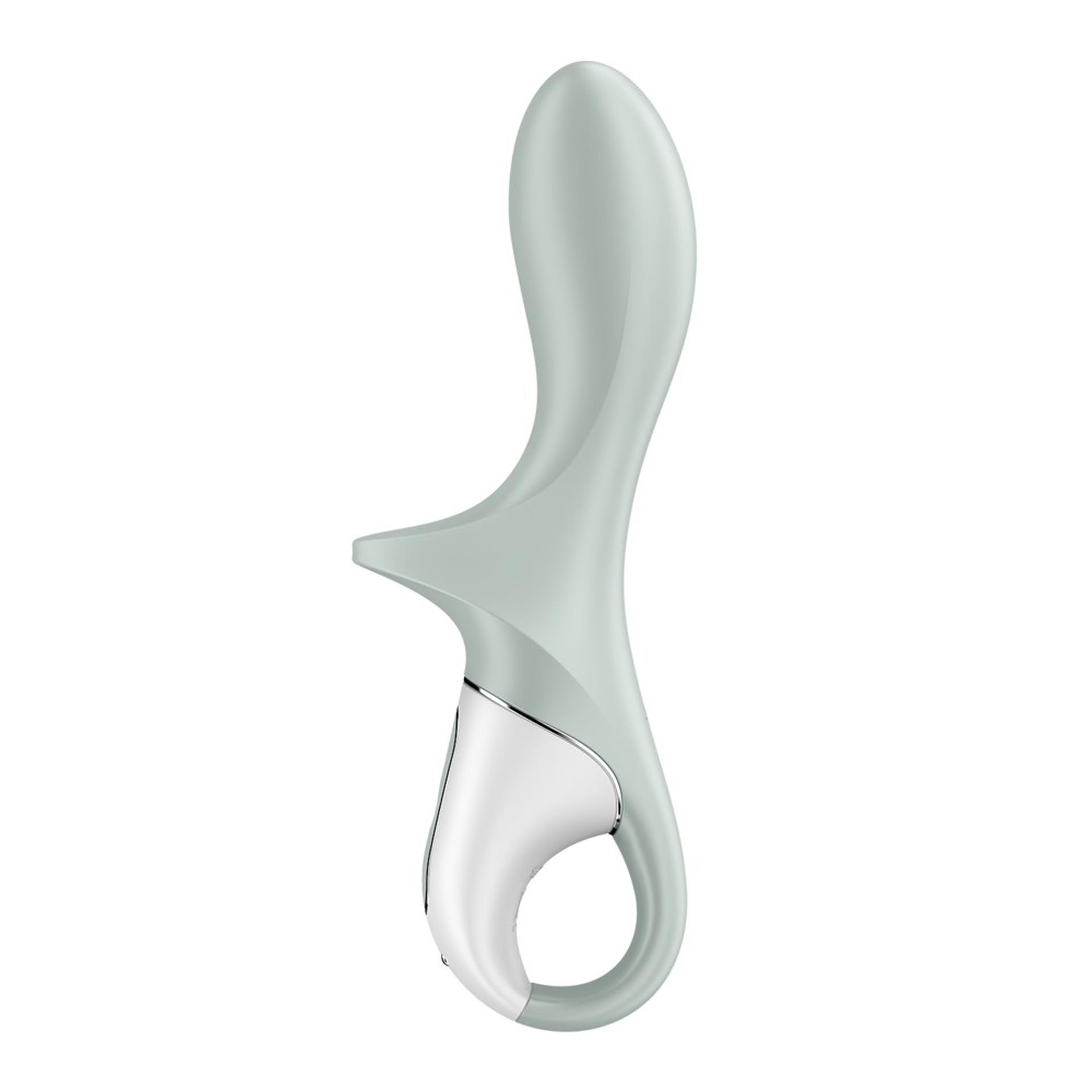 Wibrator analny nadmuchiwany Satisfyer Air Pump Booty 3 szarozielony USB - obrazek 3