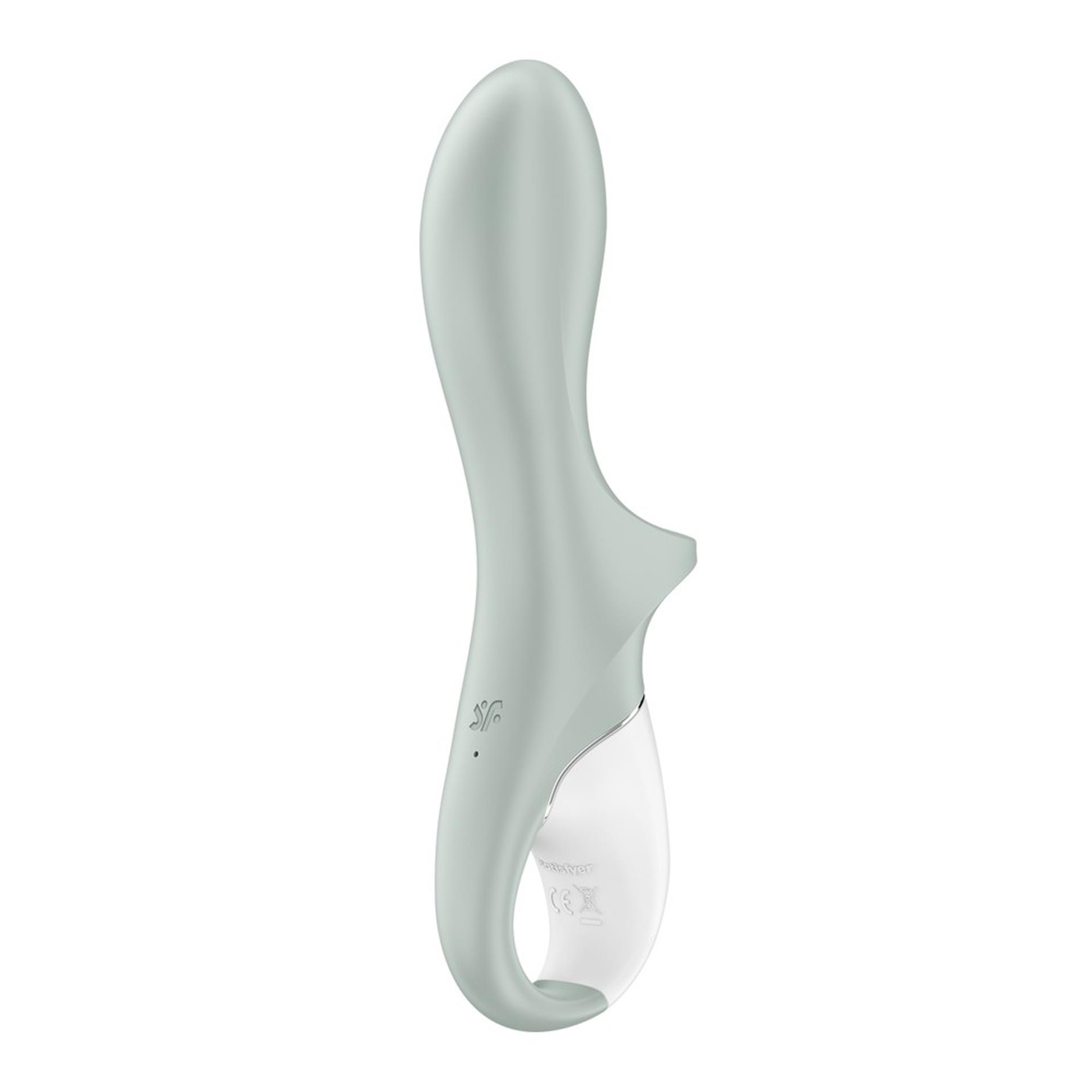 Wibrator analny nadmuchiwany Satisfyer Air Pump Booty 3 szarozielony USB - obrazek 5