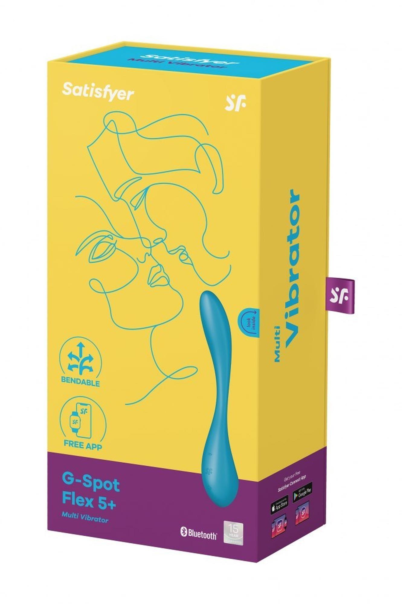 Wibrator punktu G Satisfyer Flex 5 petrol z aplikacją - obrazek 2