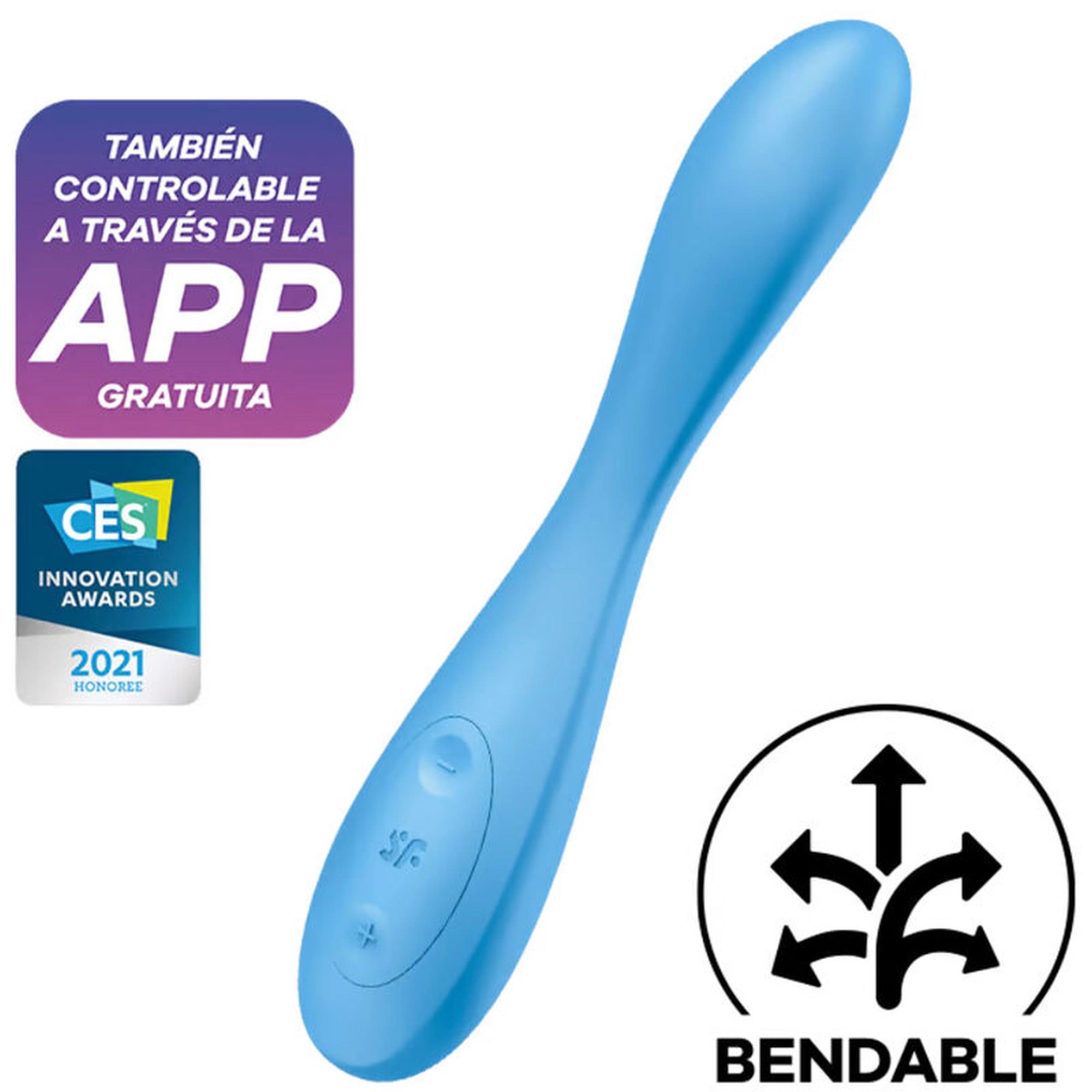 Wibrator punktu G Satisfyer Flex 4 Connect App silikonowy USB - obrazek 4