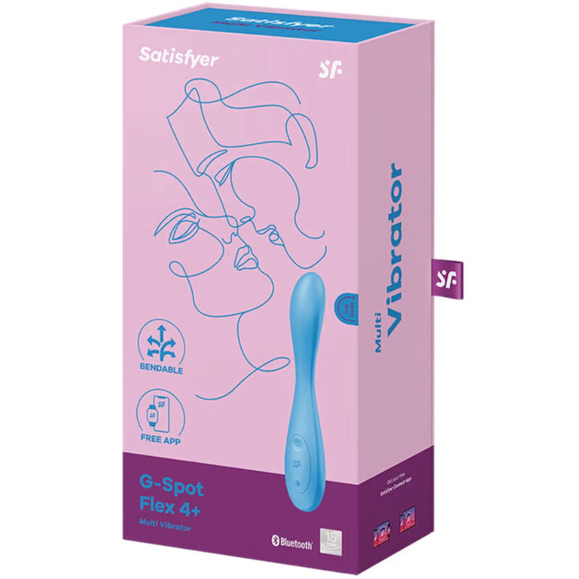 Wibrator punktu G Satisfyer Flex 4 Connect App silikonowy USB