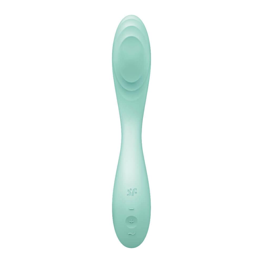 Wibrator punktu G Satisfyer Rolling Pleasure miętowy 22 cm USB - obrazek 4