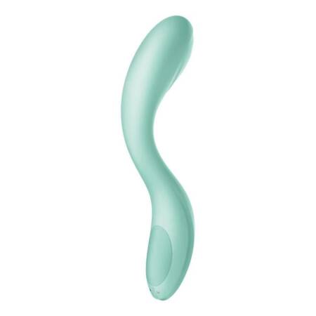 Wibrator punktu G Satisfyer Rolling Pleasure miętowy 22 cm USB