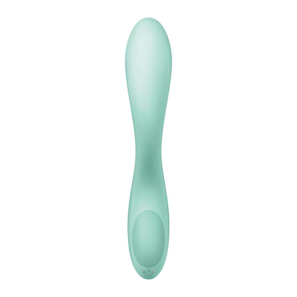 Wibrator punktu G Satisfyer Rolling Pleasure miętowy 22 cm USB - obrazek 5