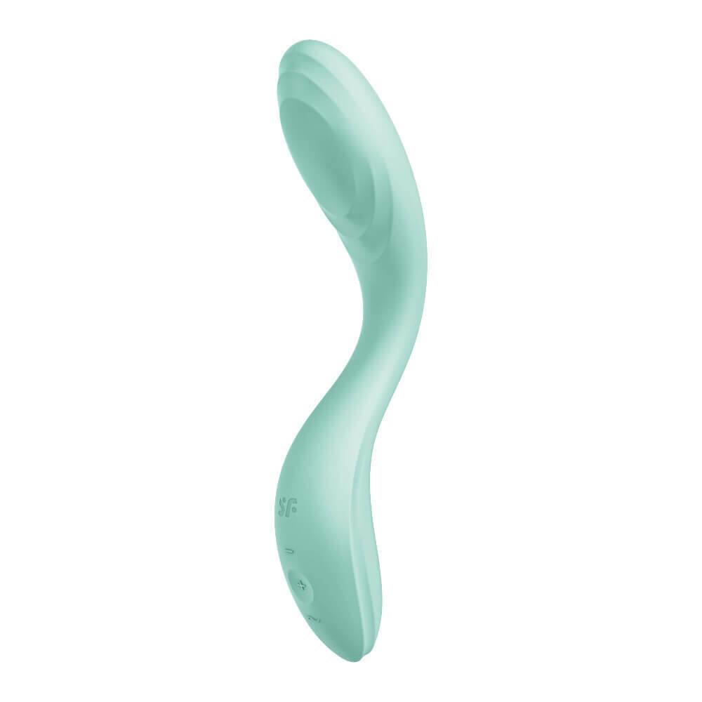 Wibrator punktu G Satisfyer Rolling Pleasure miętowy 22 cm USB - obrazek 7
