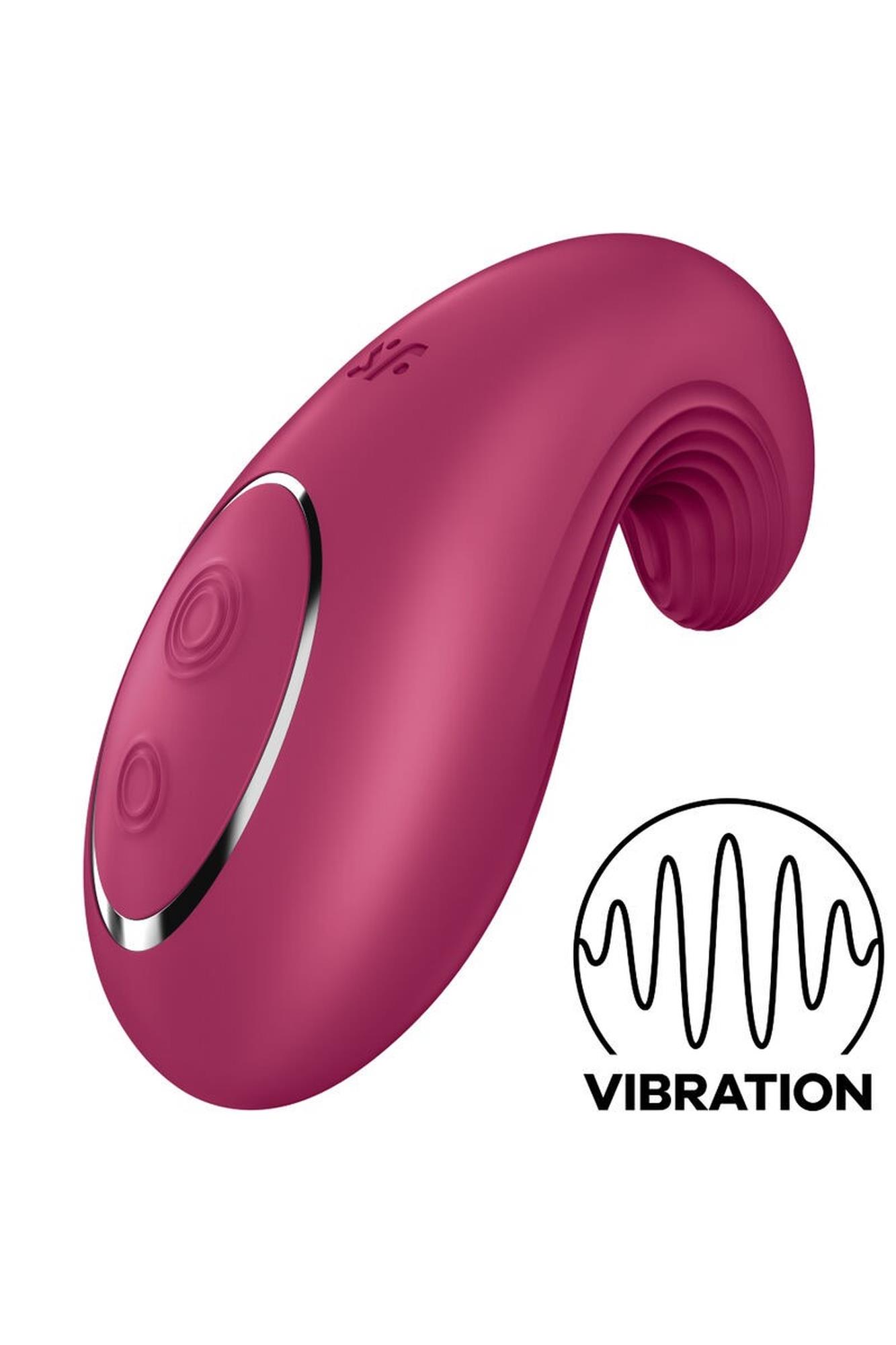Stymulator łechtaczki Satisfyer Dipping Delight berry USB - obrazek 3