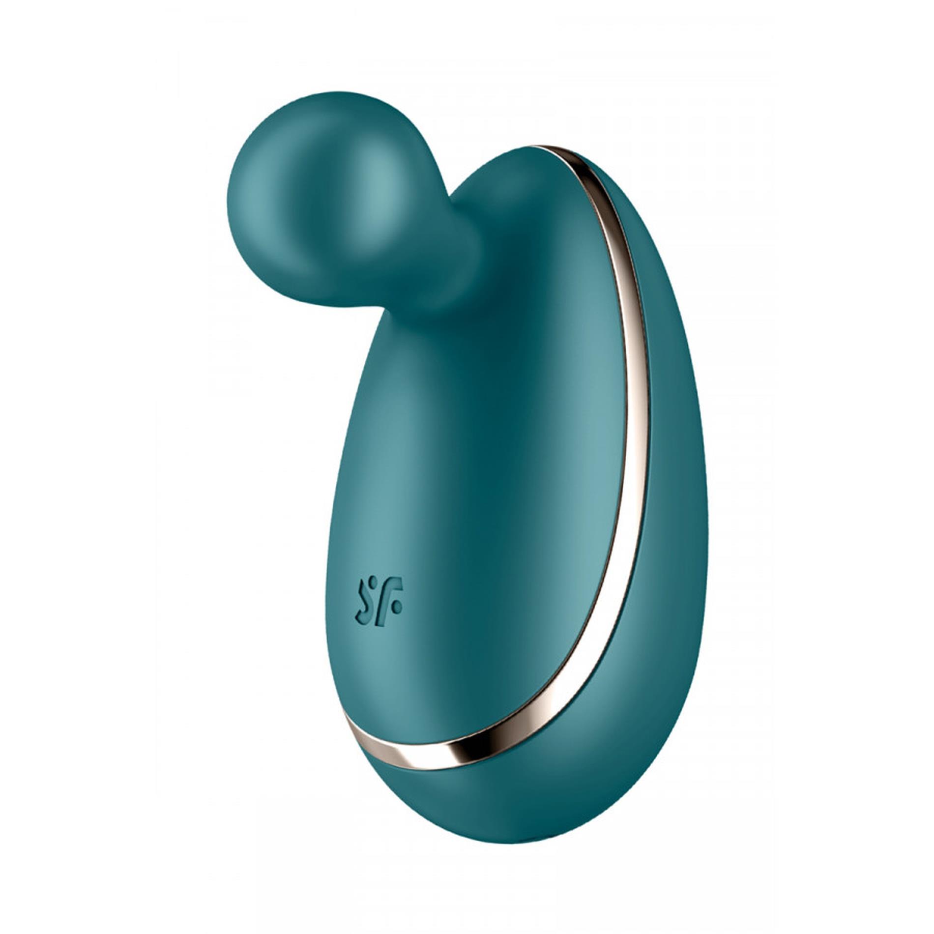 Stymulator łechtaczki mini silikonowy Satisfyer Spot On 1 zielony USB 7.5cm