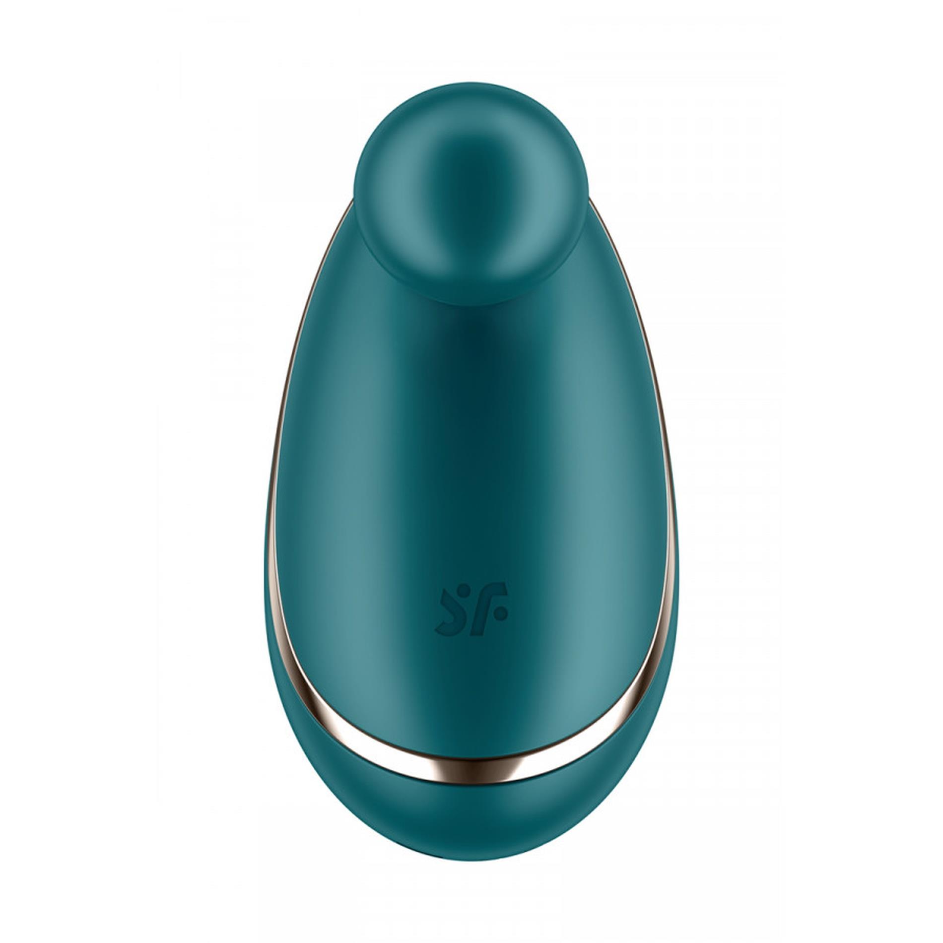 Stymulator łechtaczki mini silikonowy Satisfyer Spot On 1 zielony USB 7.5cm - obrazek 2