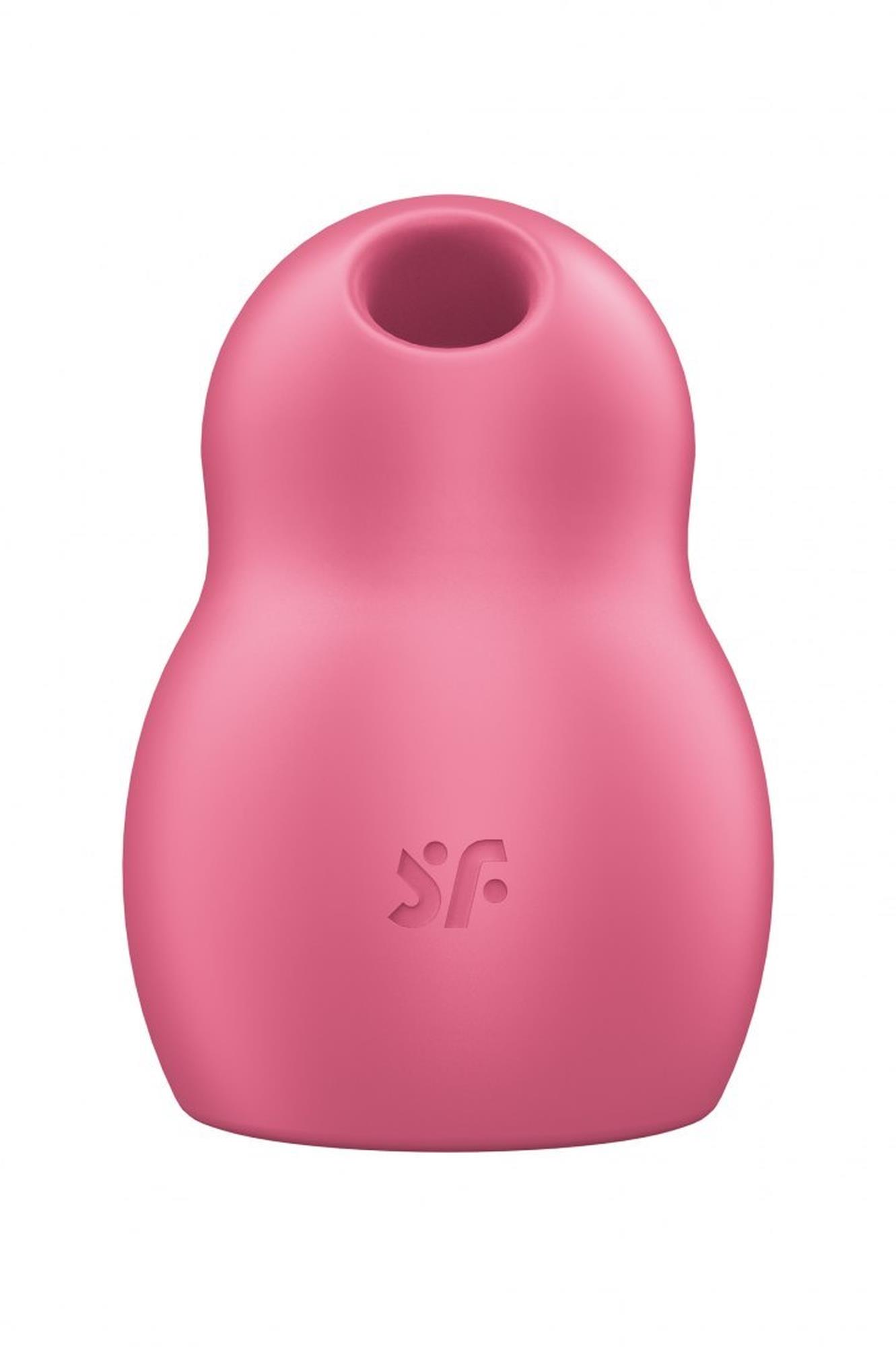 Stymulator łechtaczki z falami ciśnienia Satisfyer Pro To Go 1 czerwony - obrazek 3
