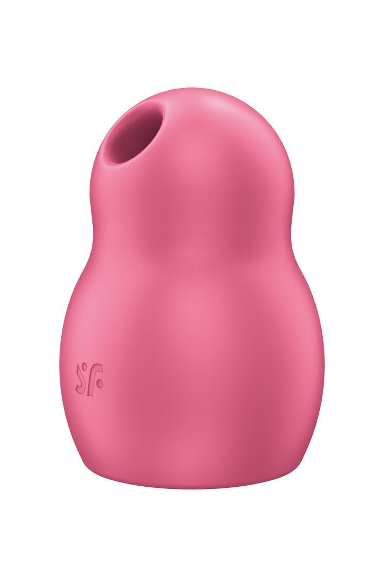 Stymulator łechtaczki z falami ciśnienia Satisfyer Pro To Go 1 czerwony - obrazek 4