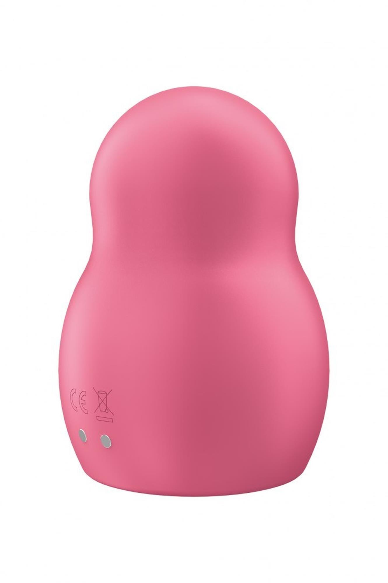 Stymulator łechtaczki z falami ciśnienia Satisfyer Pro To Go 1 czerwony - obrazek 6