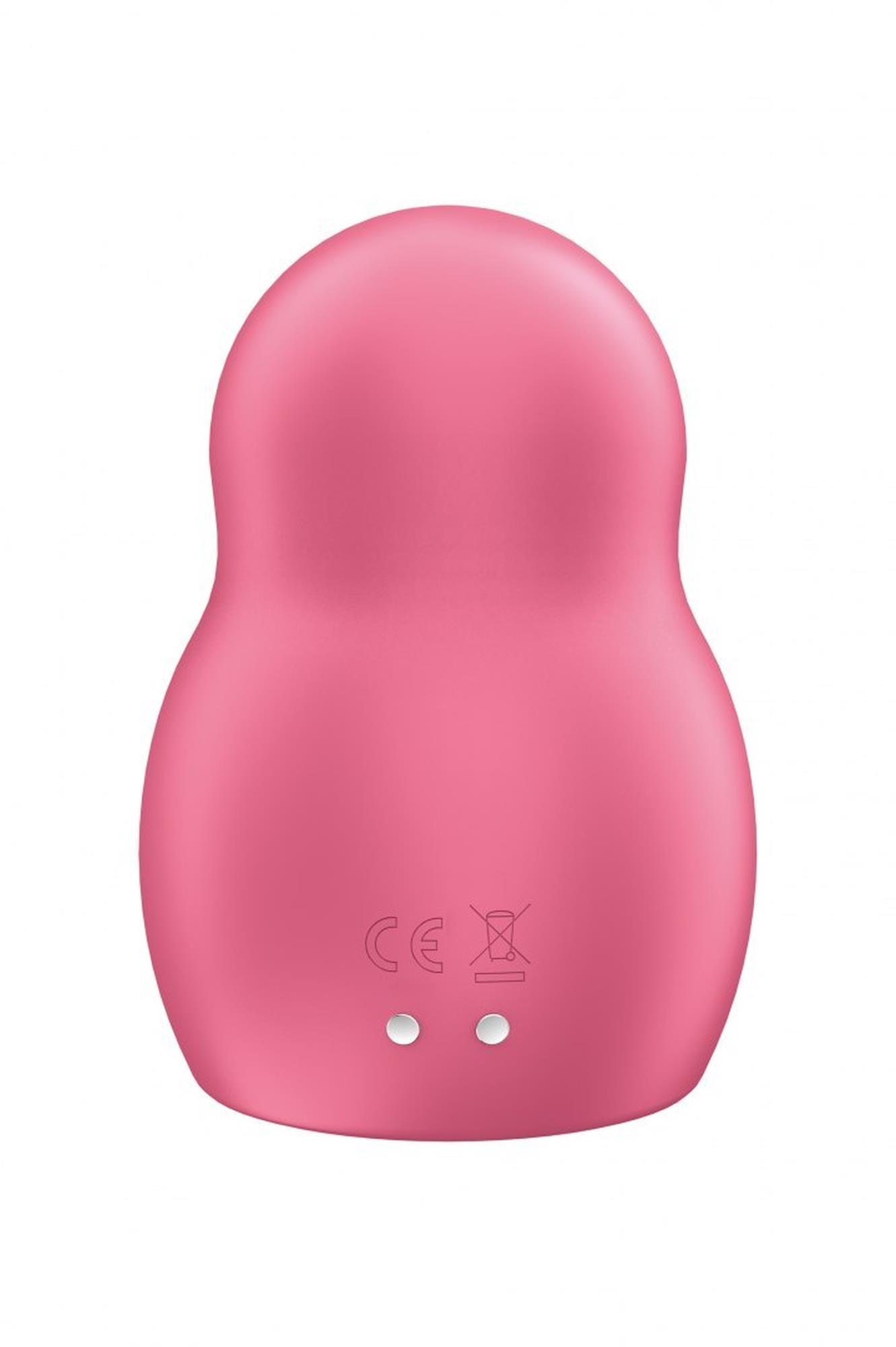 Stymulator łechtaczki z falami ciśnienia Satisfyer Pro To Go 1 czerwony - obrazek 7