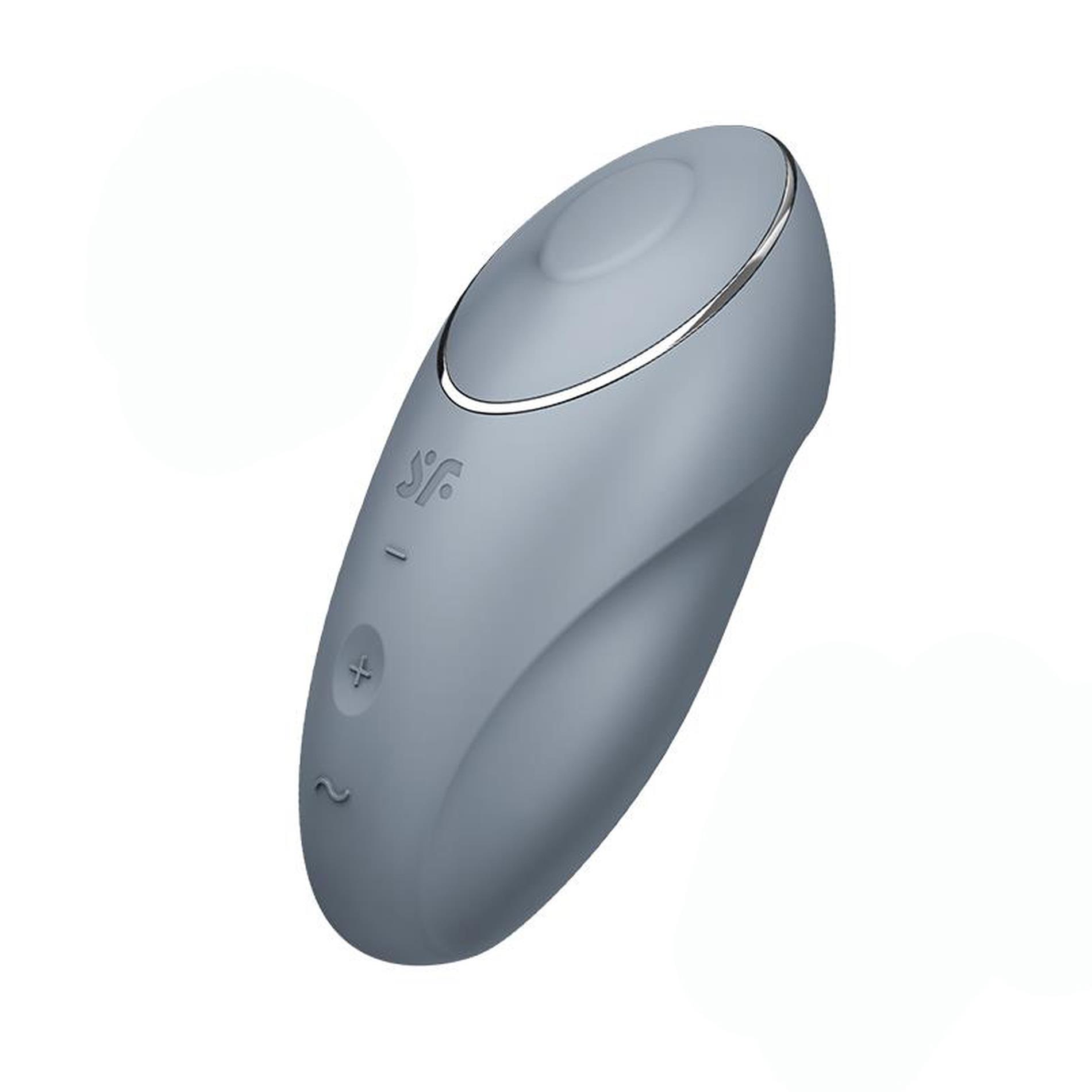 Stukający wibrator Satisfyer Tap & Climax 1 niebieskoszary USB