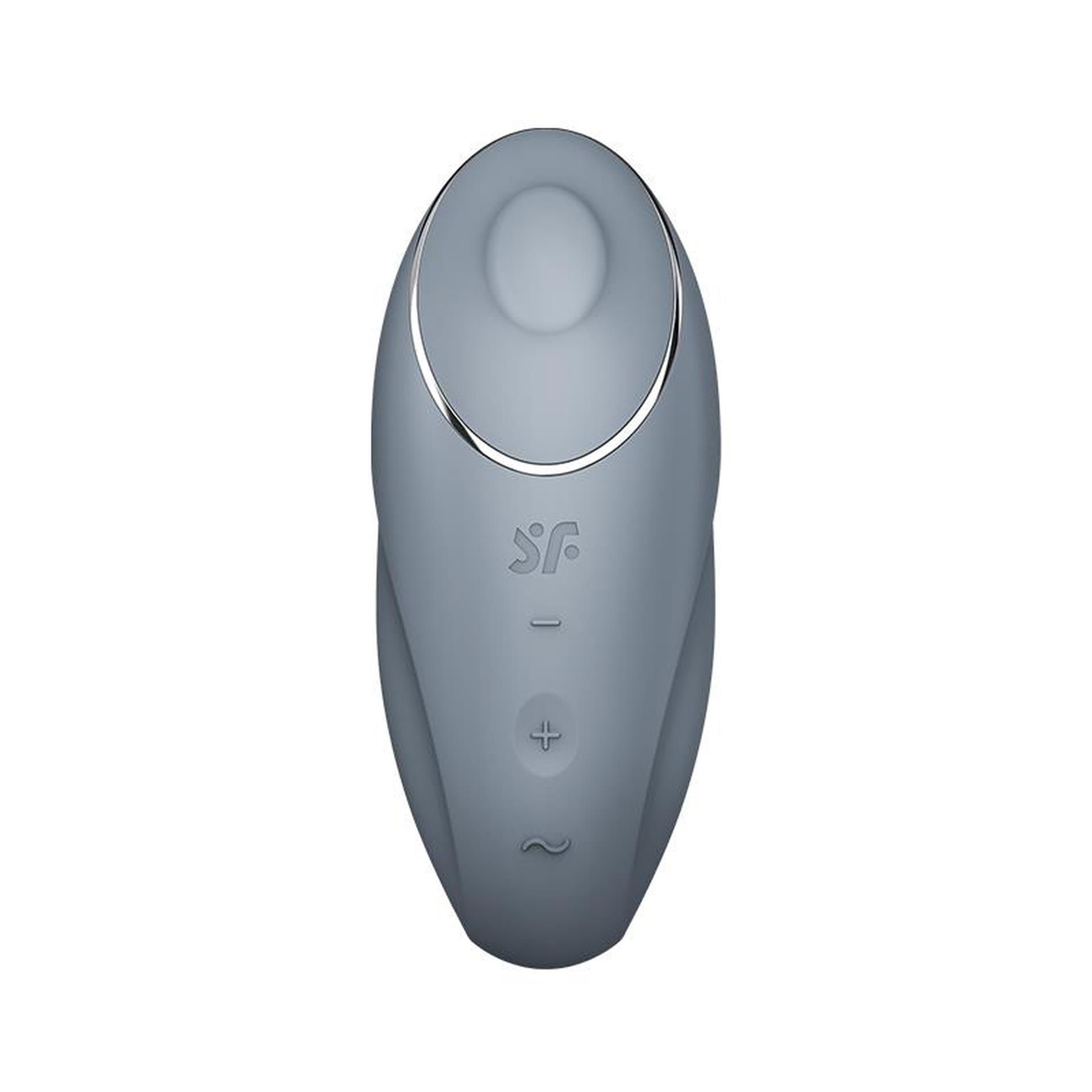 Stukający wibrator Satisfyer Tap & Climax 1 niebieskoszary USB - obrazek 4