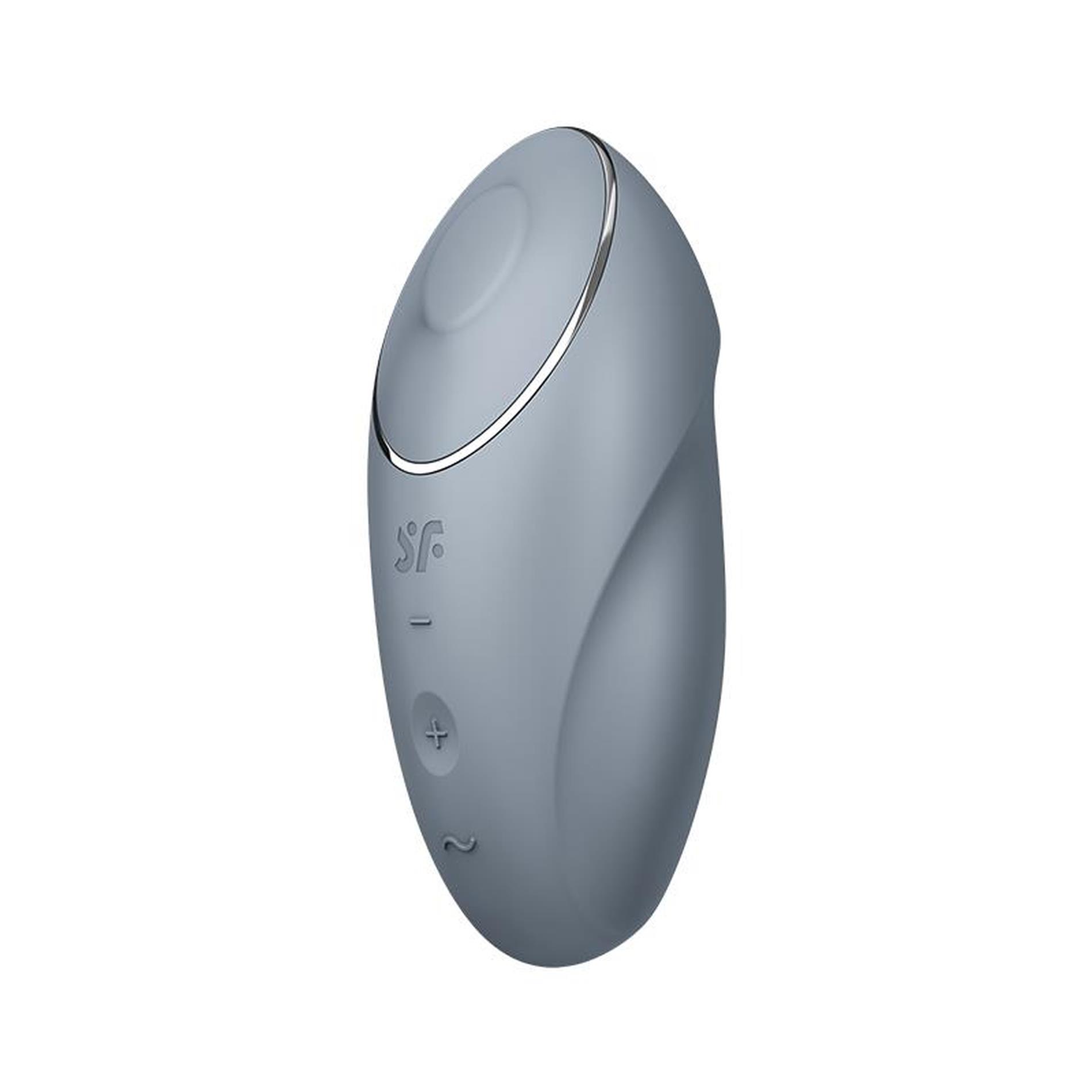 Stukający wibrator Satisfyer Tap & Climax 1 niebieskoszary USB - obrazek 5