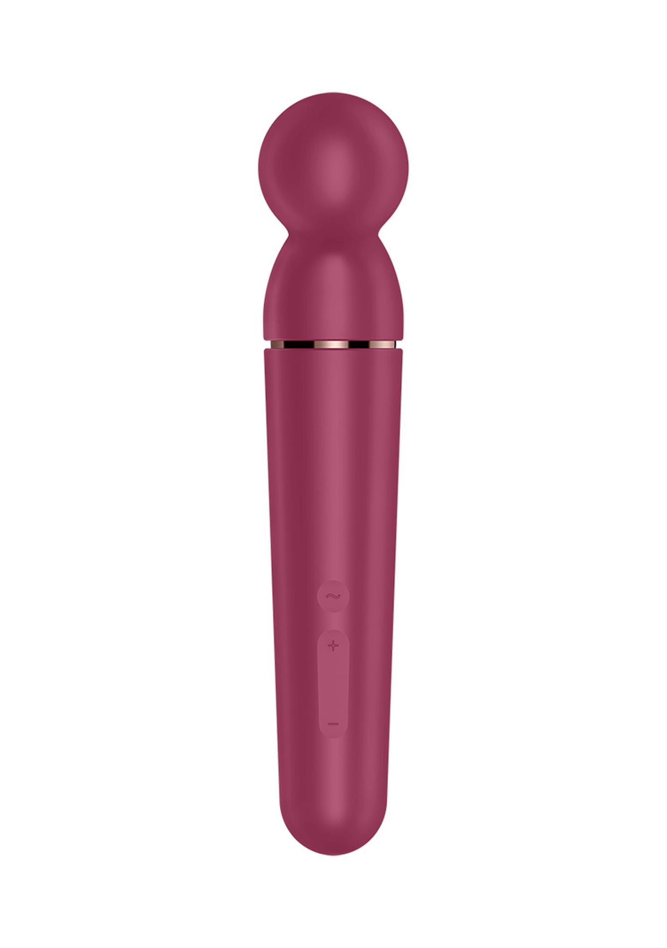 Masażer Satisfyer Planet Wander berry różowe złoto XXL USB - obrazek 3