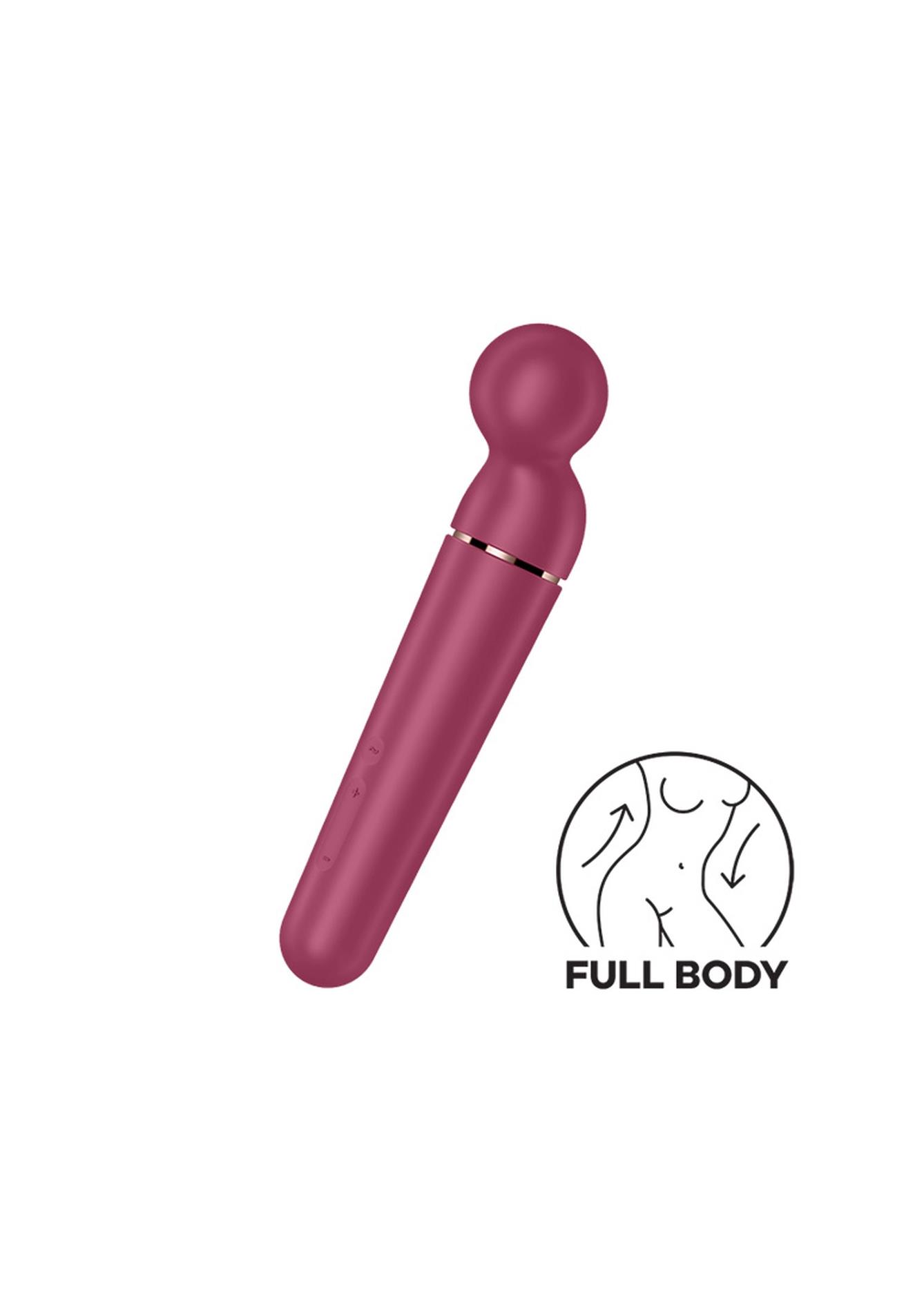 Masażer Satisfyer Planet Wander berry różowe złoto XXL USB - obrazek 5