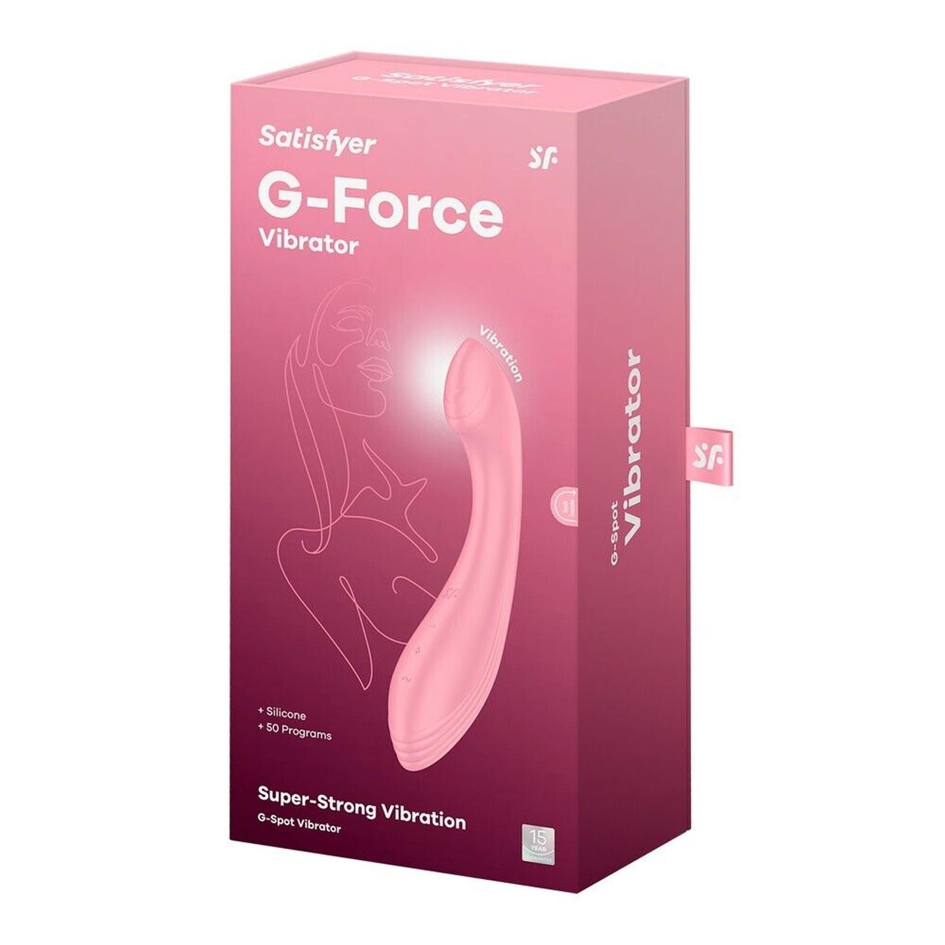 Wibrator punktu G Satisfyer G Force różowy USB - obrazek 2