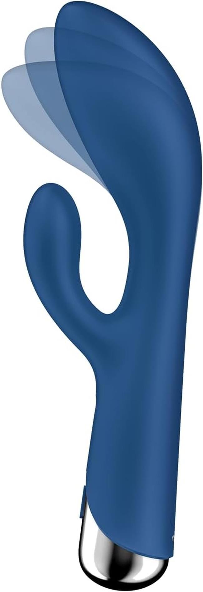 Satisfyer Wirujący Królik 1 Niebieski - obrazek 5