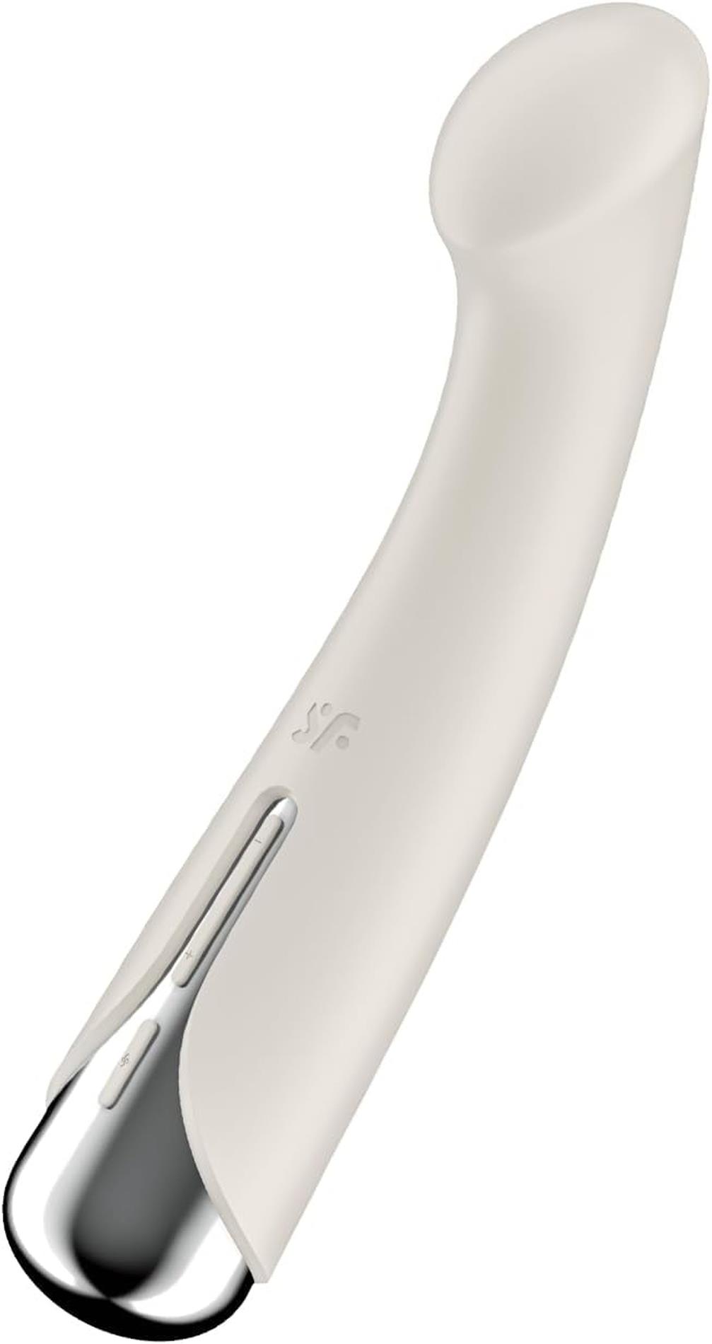 Wibrator punktu G obrotowy Satisfyer Spinning G-Spot 1 beżowy USB