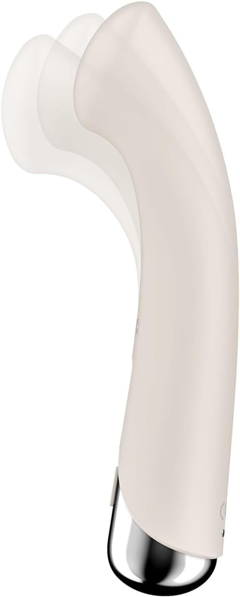Wibrator punktu G obrotowy Satisfyer Spinning G-Spot 1 beżowy USB - obrazek 5