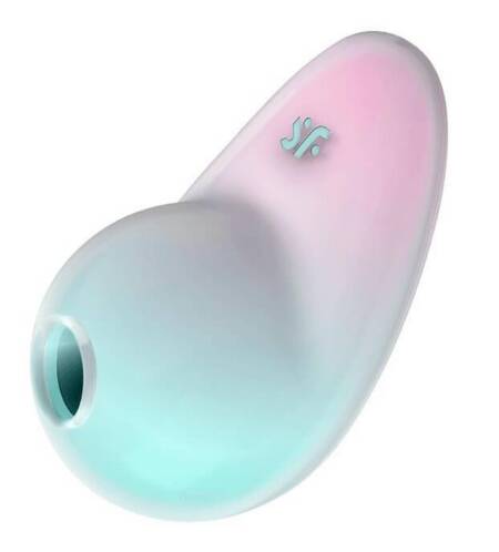 Stymulator łechtaczki silikonowy Satisfyer Pixie Dust miętowo-różowy USB