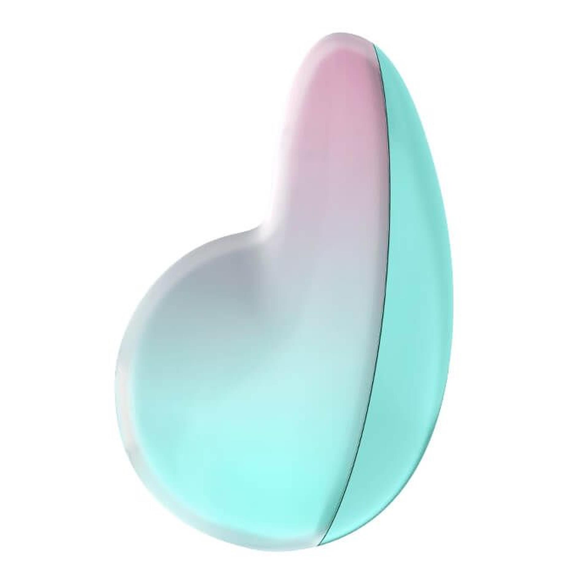 Stymulator łechtaczki silikonowy Satisfyer Pixie Dust miętowo-różowy USB - obrazek 4
