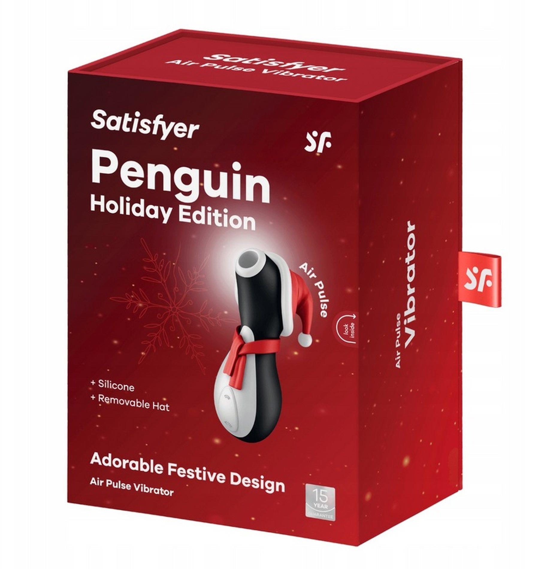 Stymulator łechtaczki Satisfyer Penguin Holiday Edition wodoodporny USB - obrazek 4