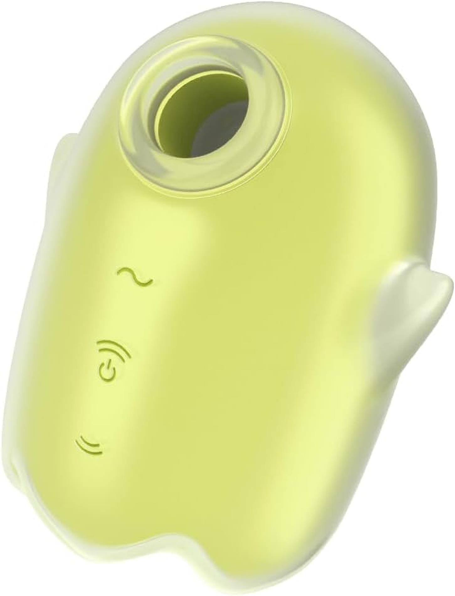 Stymulator łechtaczki Satisfyer Glowing Ghost żółty USB