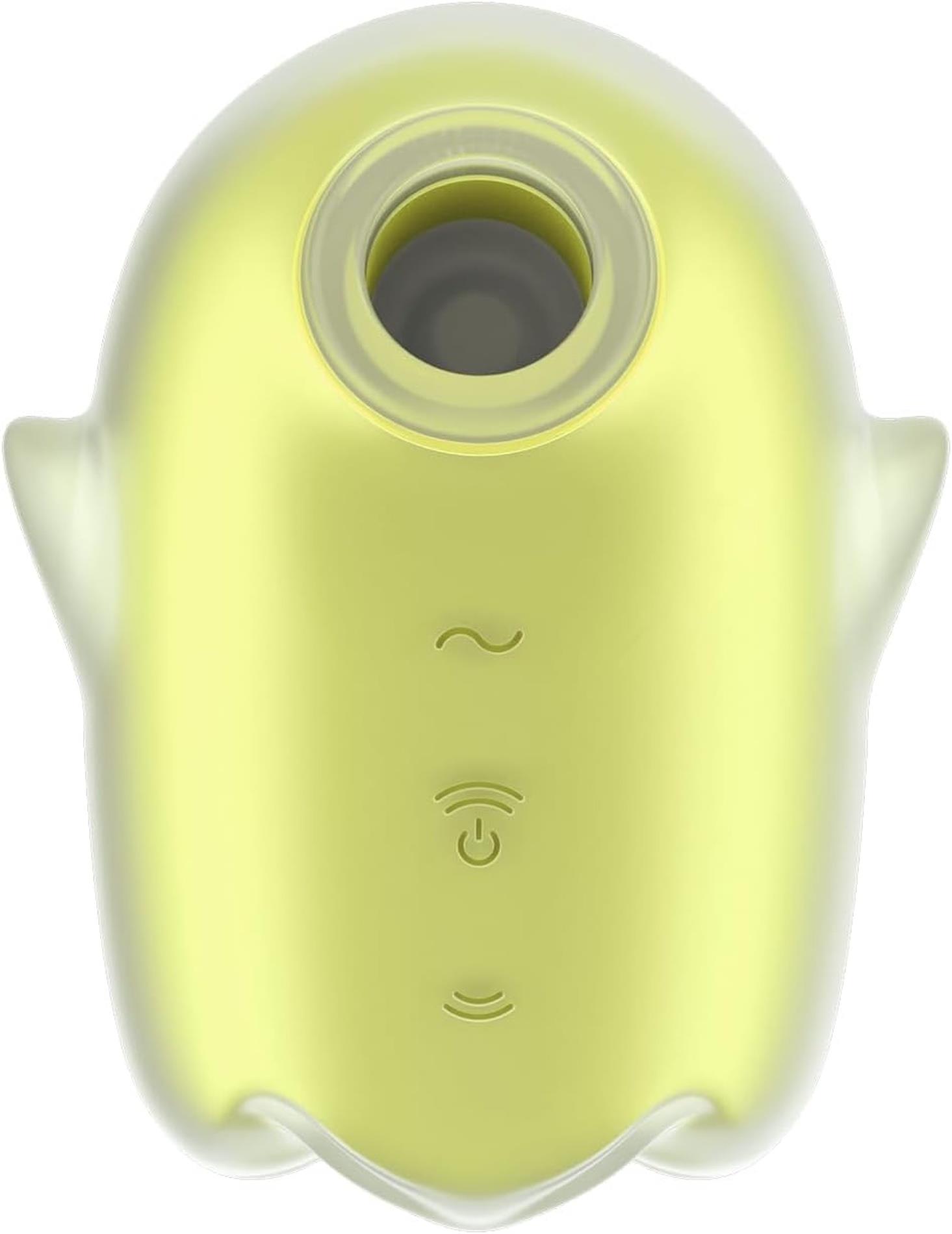 Stymulator łechtaczki Satisfyer Glowing Ghost żółty USB - obrazek 6